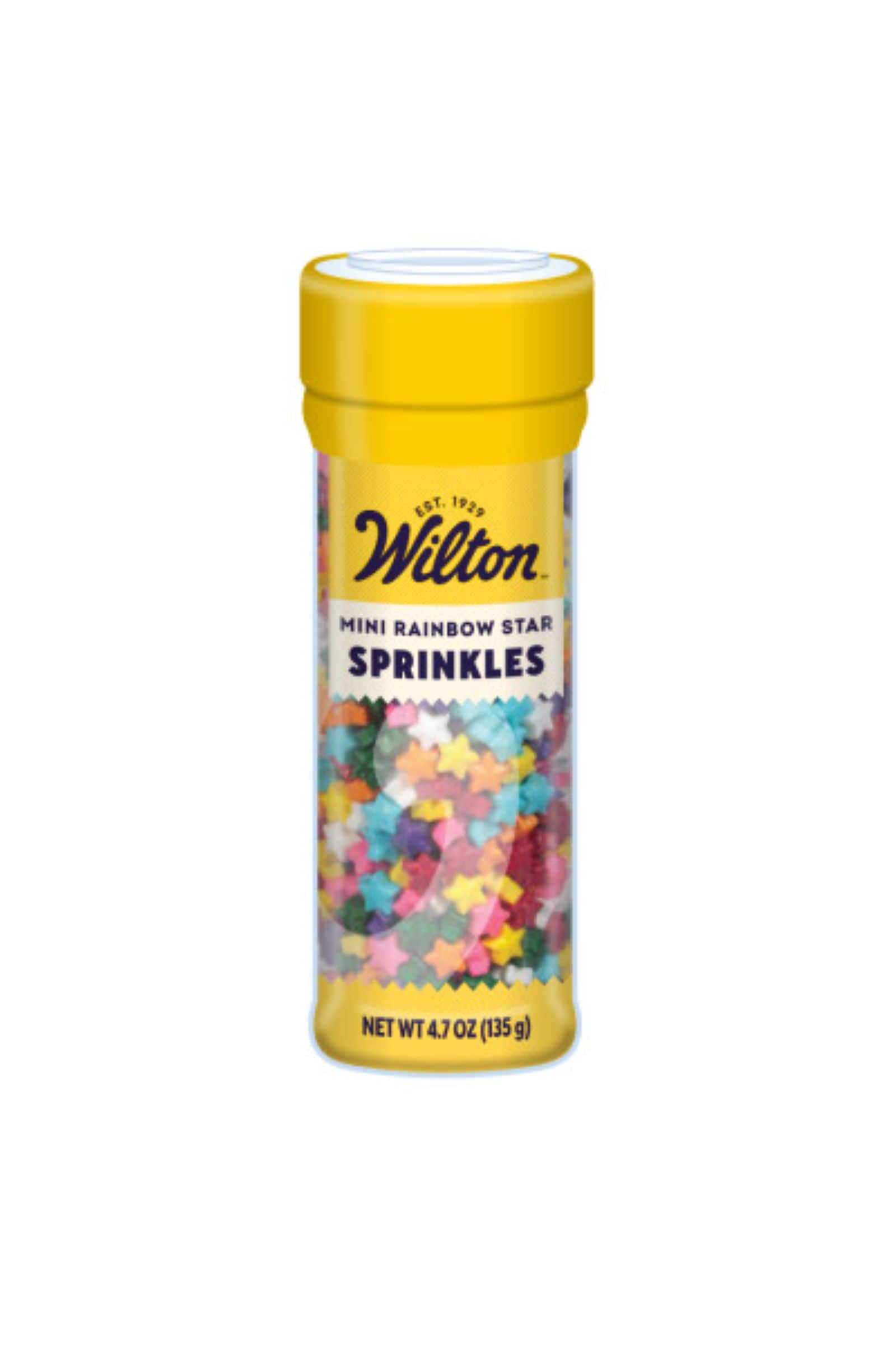 Wilton® Mini Rainbow Star Sprinkles