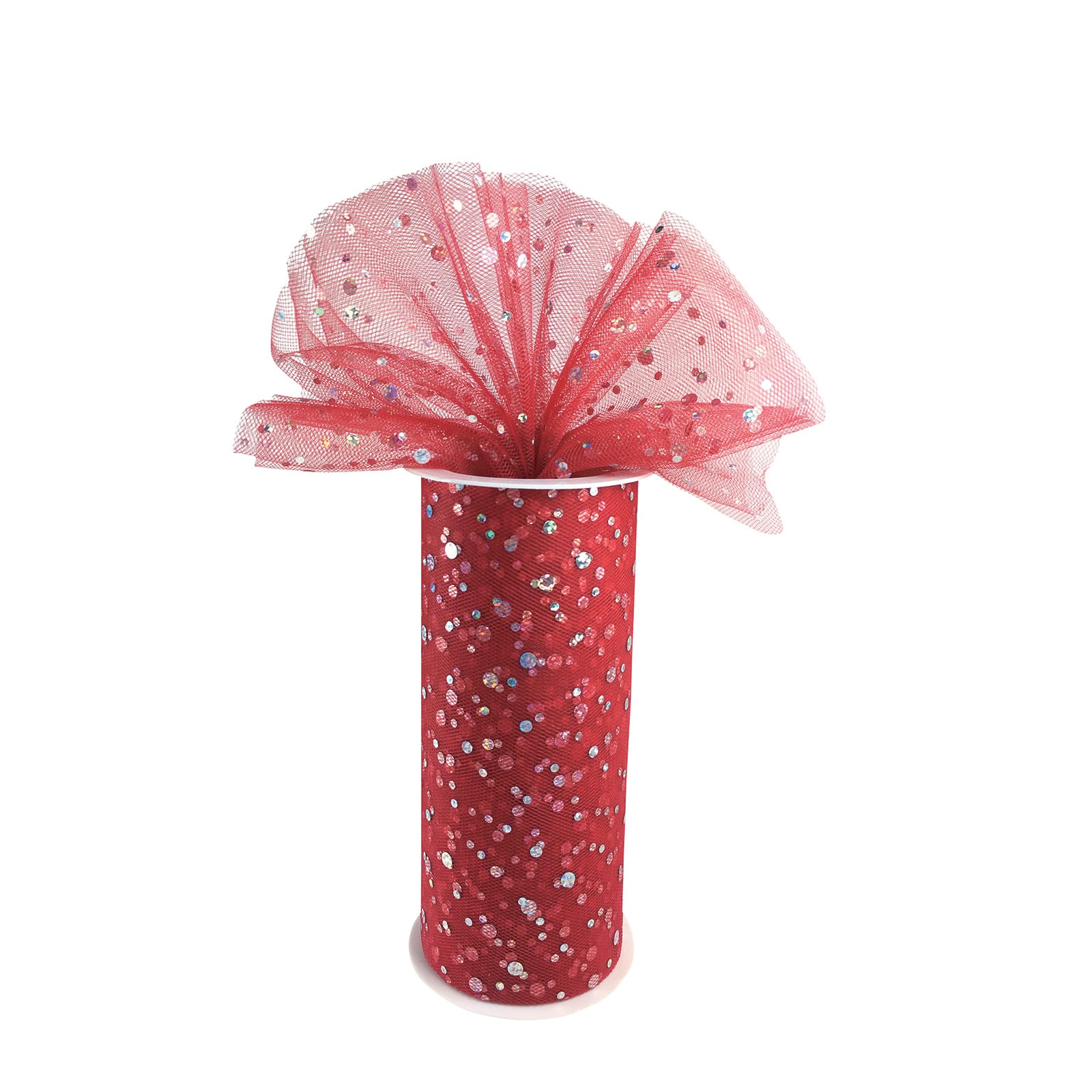 6" x 8yd. Holographic Dot Tulle by Celebrate It