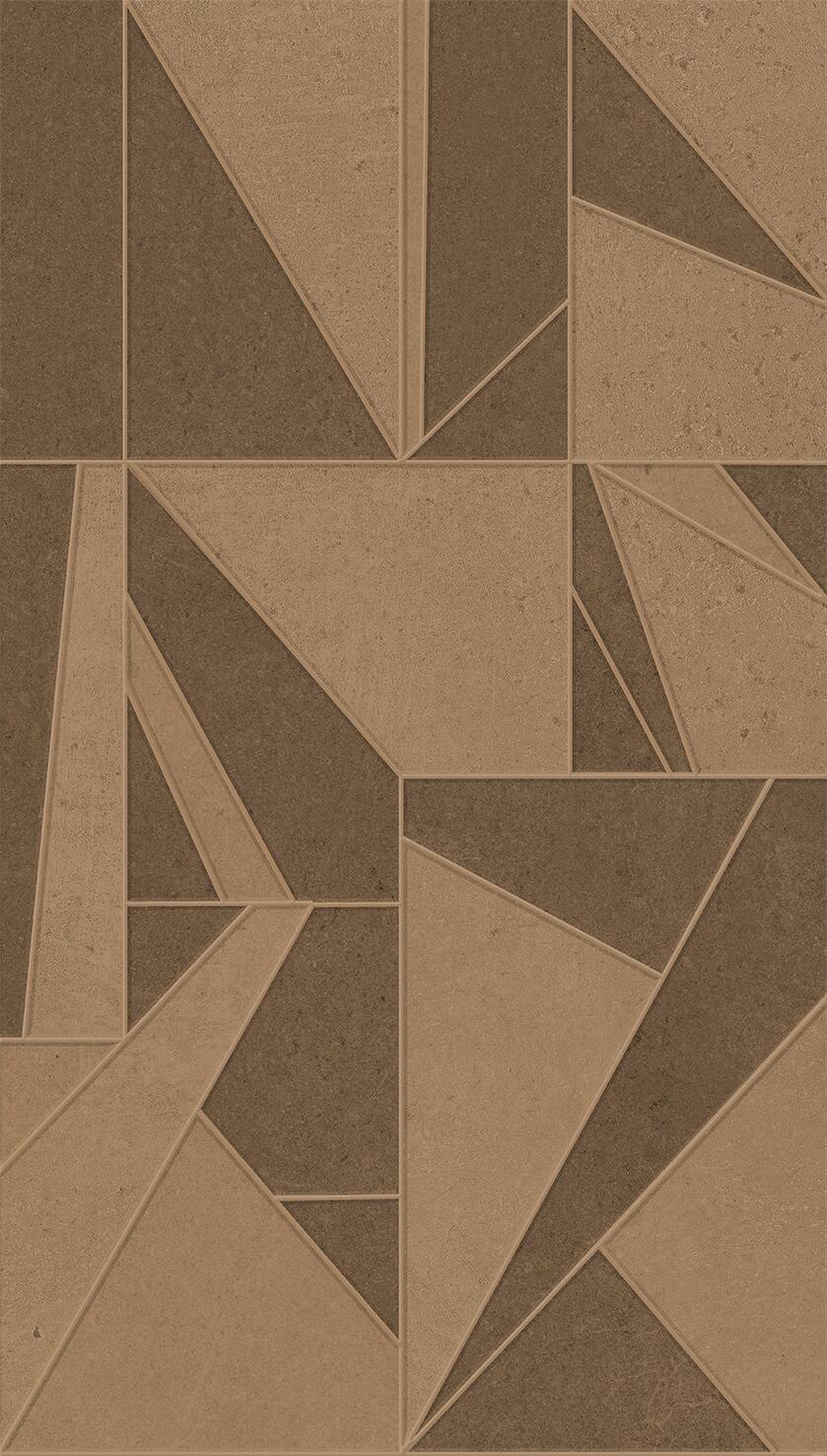 Designs Direct Sculpted Geo Grid Wall Mural