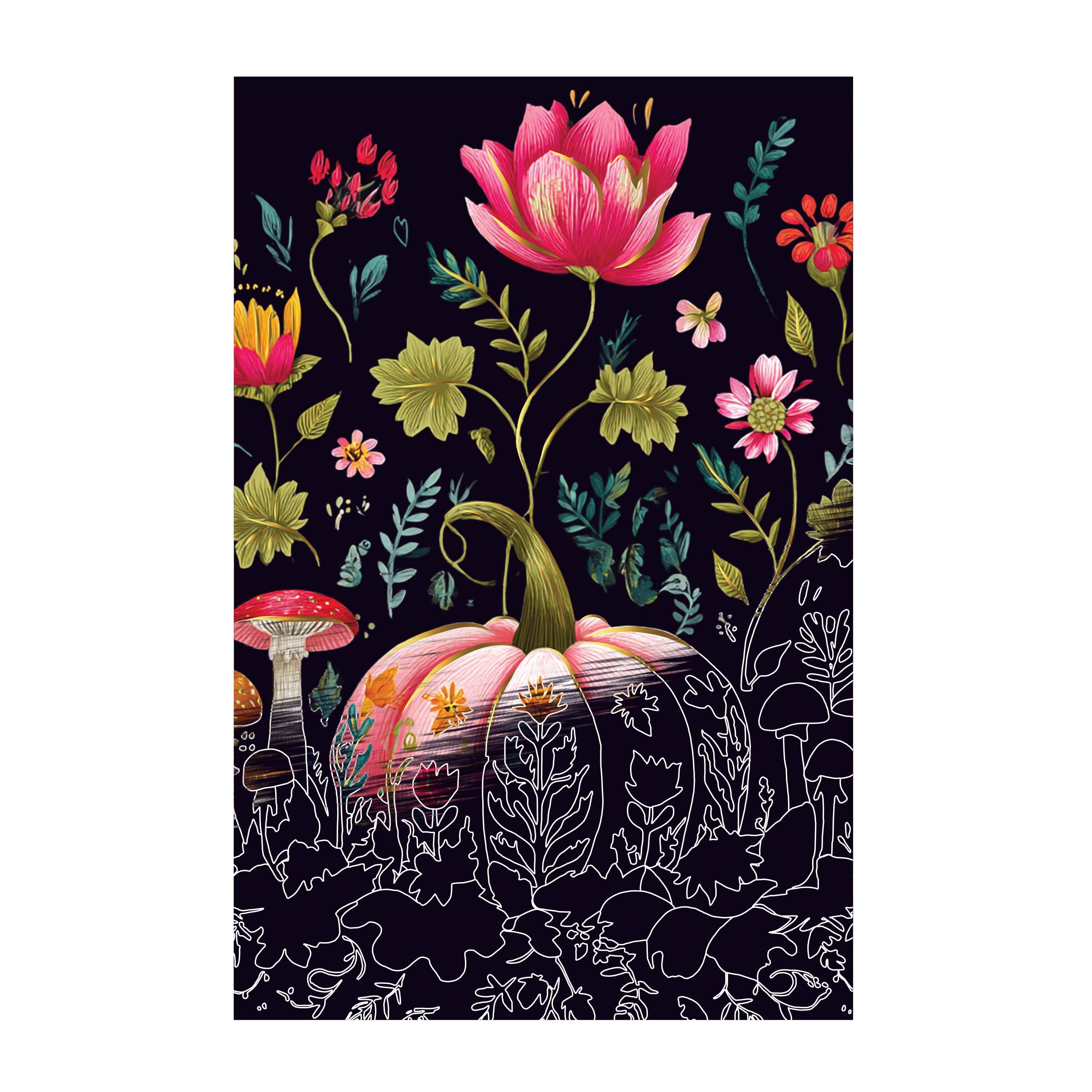 Brea Reese® Mini Pink Creatures Scratch Art Paper Pad