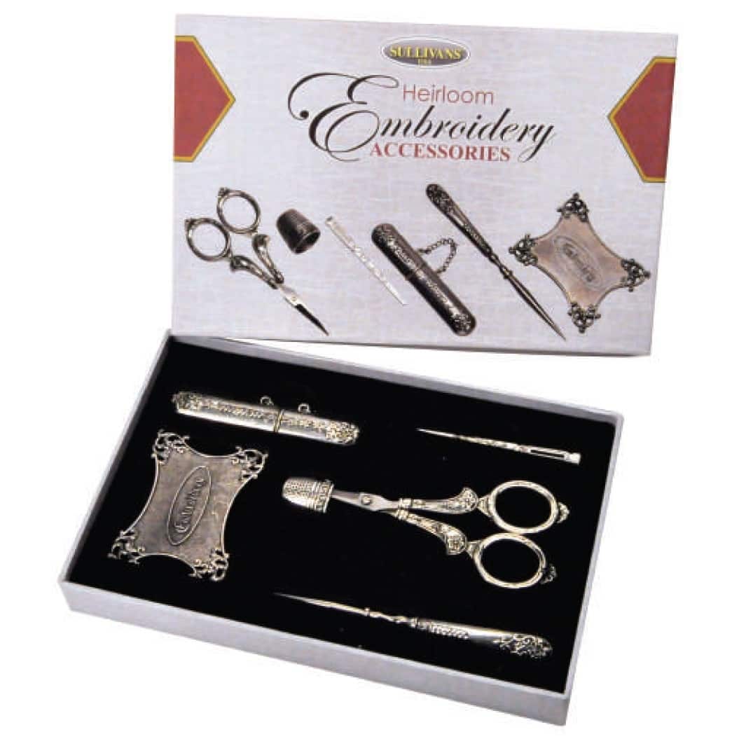 Sullivans Heirloom Embroidery Accessories Set