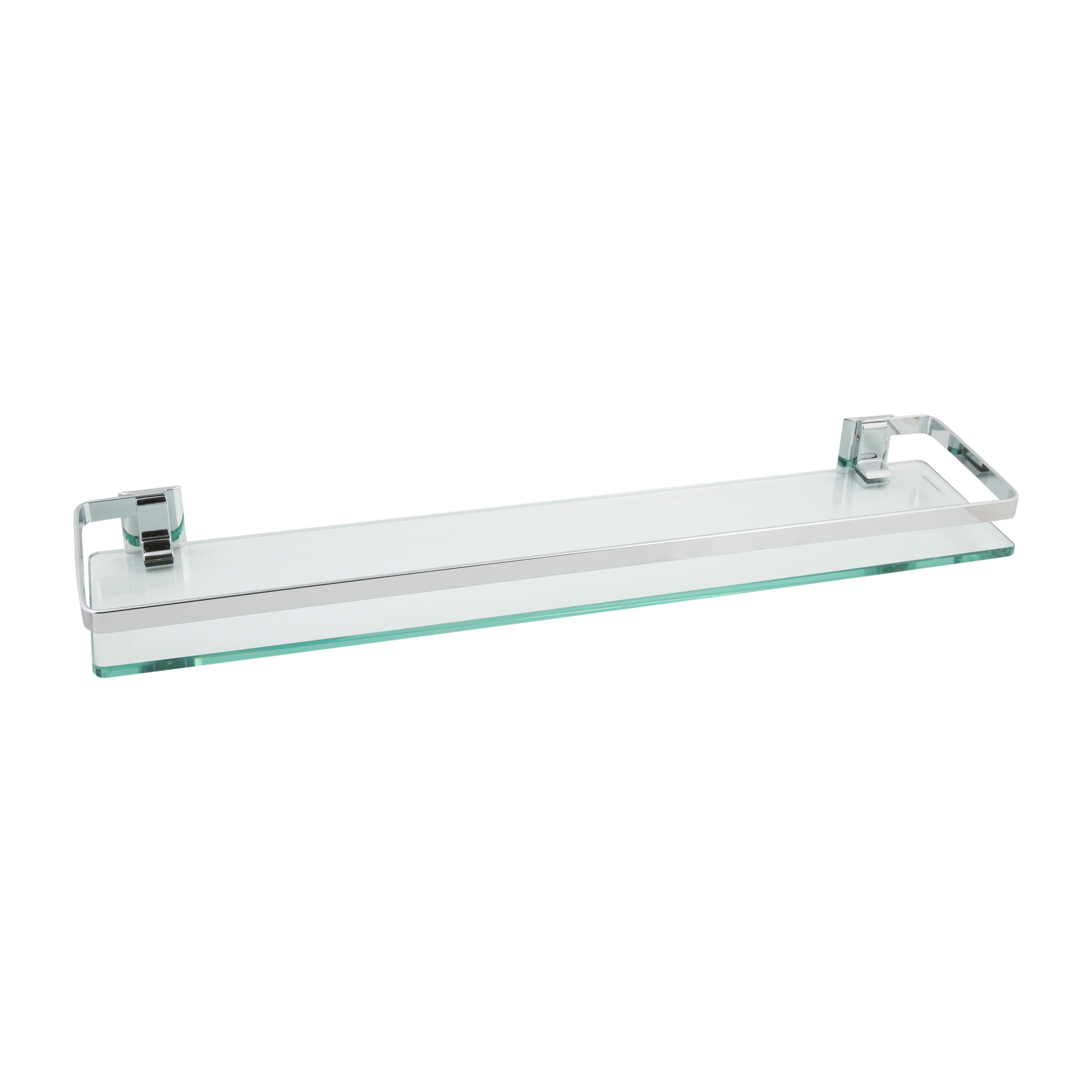Organize It All Wall Mounted Glass Shelf 