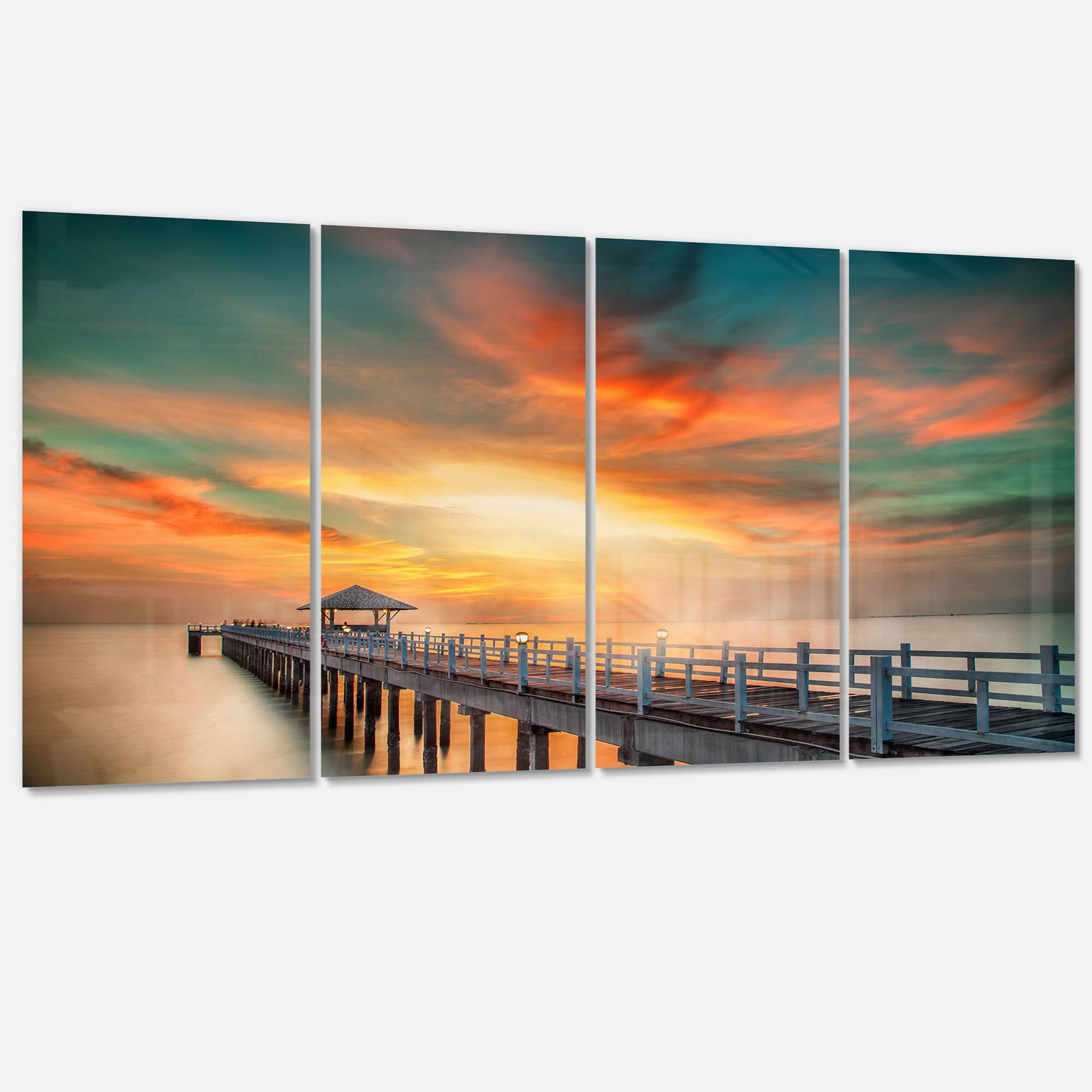 Designart - Wooden Pier