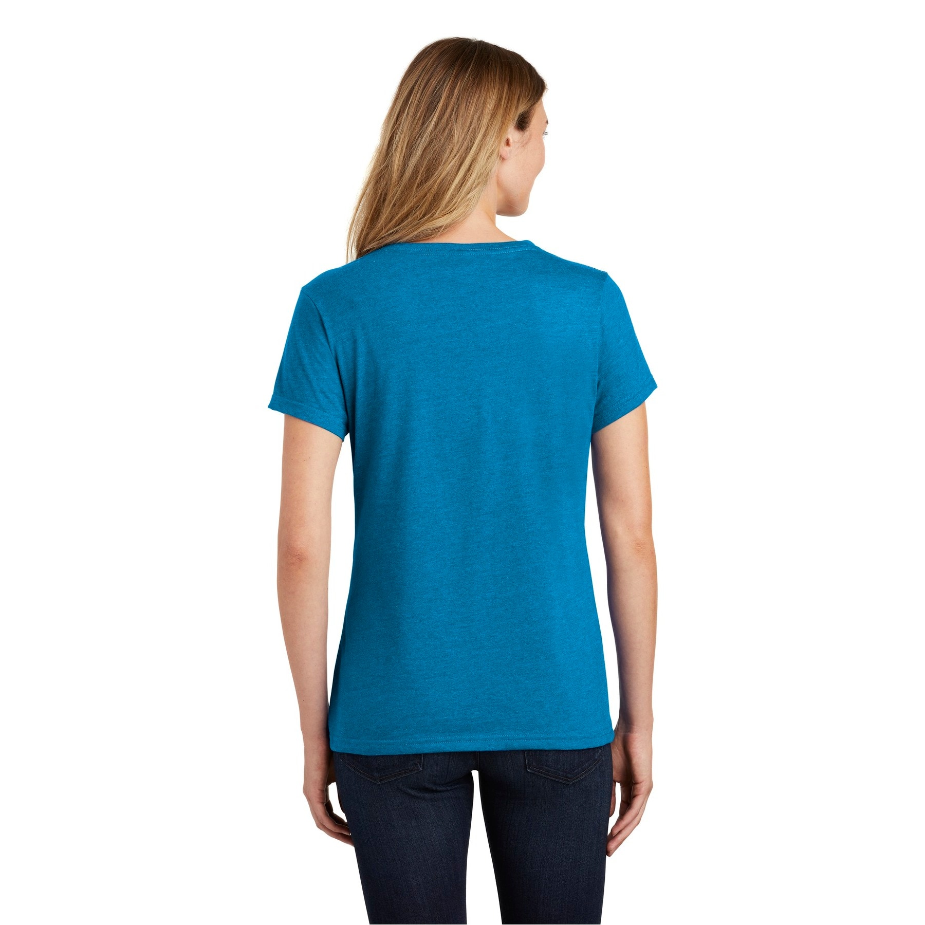 Port & Company® Fan Favorite™ Blend Ladies V-Neck T-Shirt