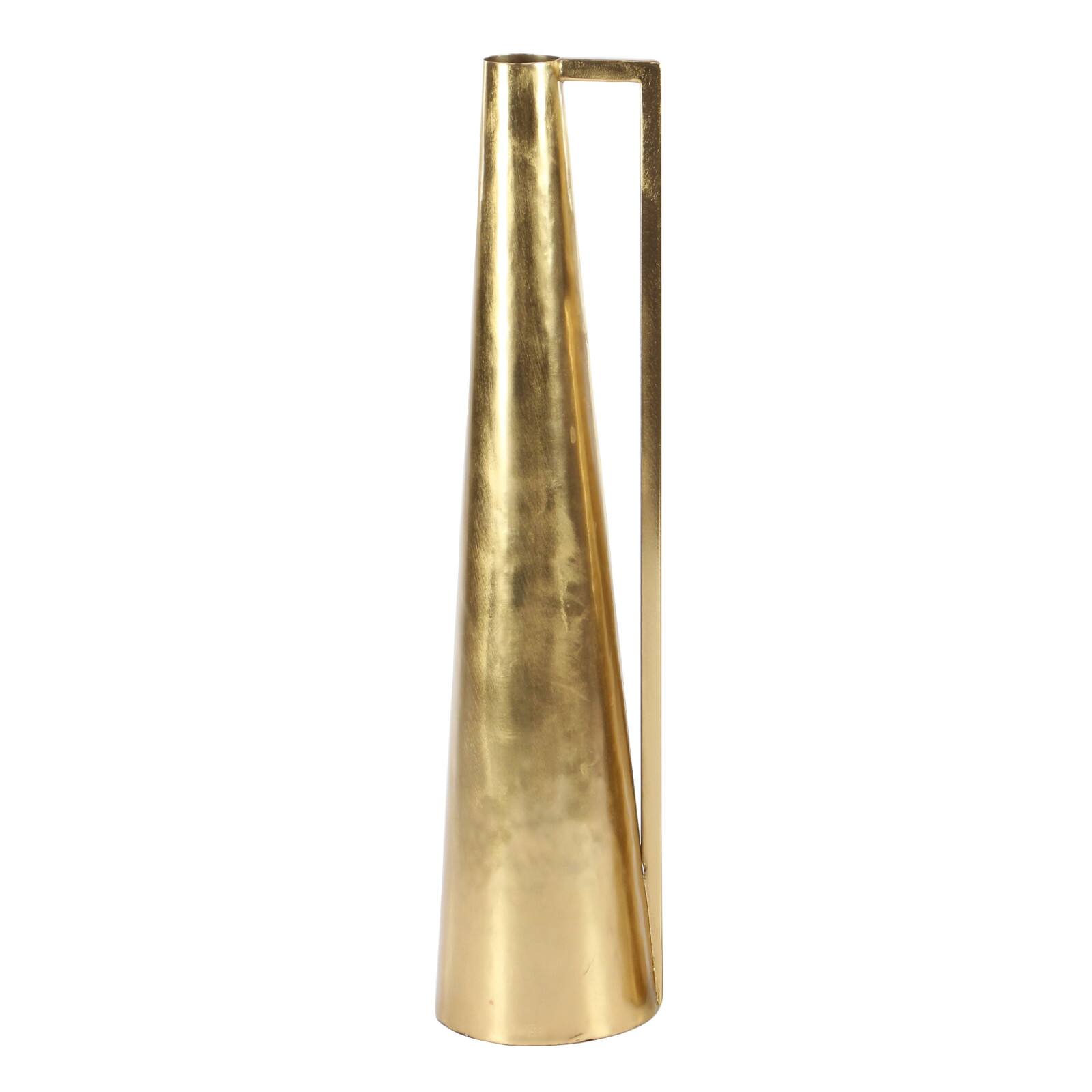 Gold Metal Glam Vase Set