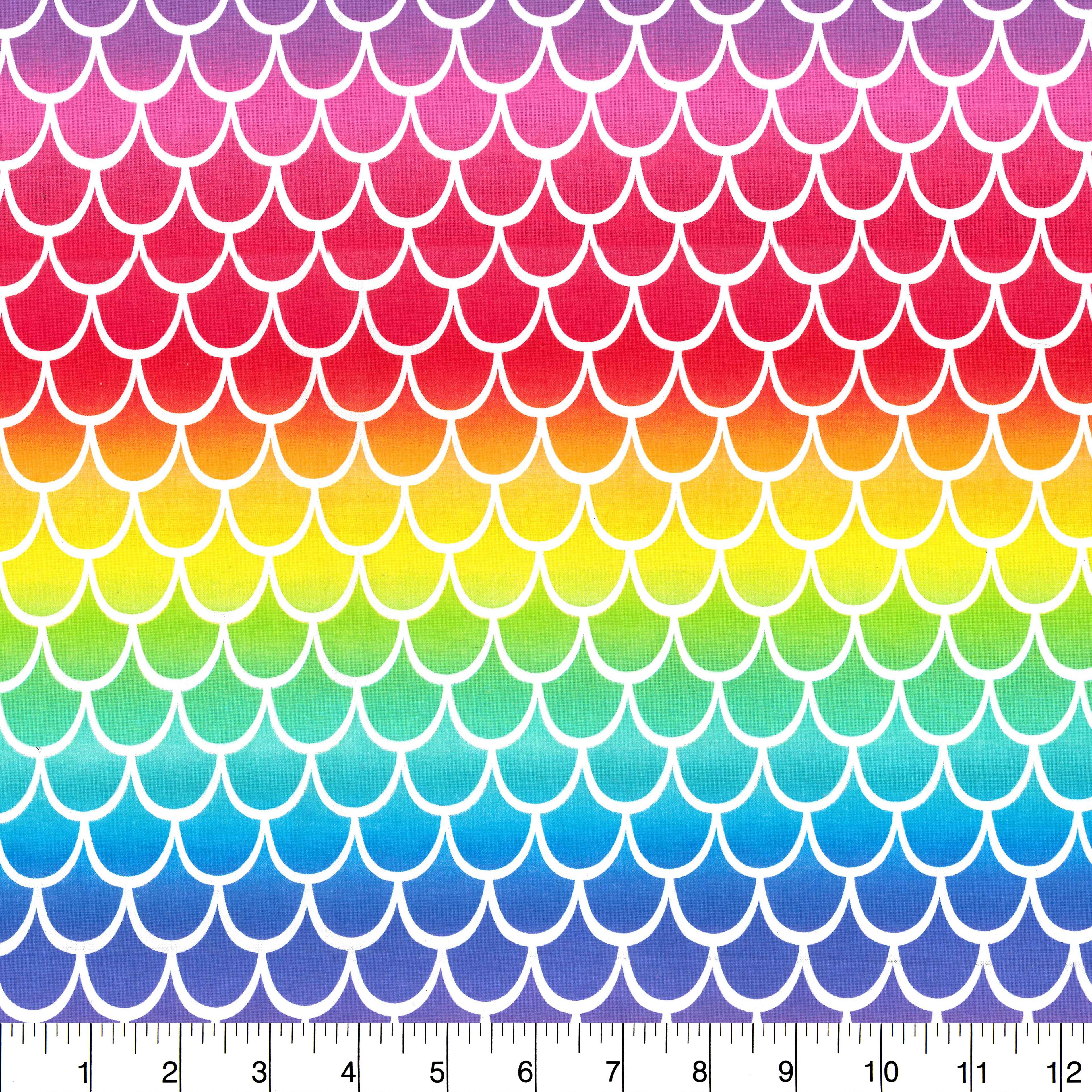 Fabric Traditions Mermaid Ombre Cotton Fabric