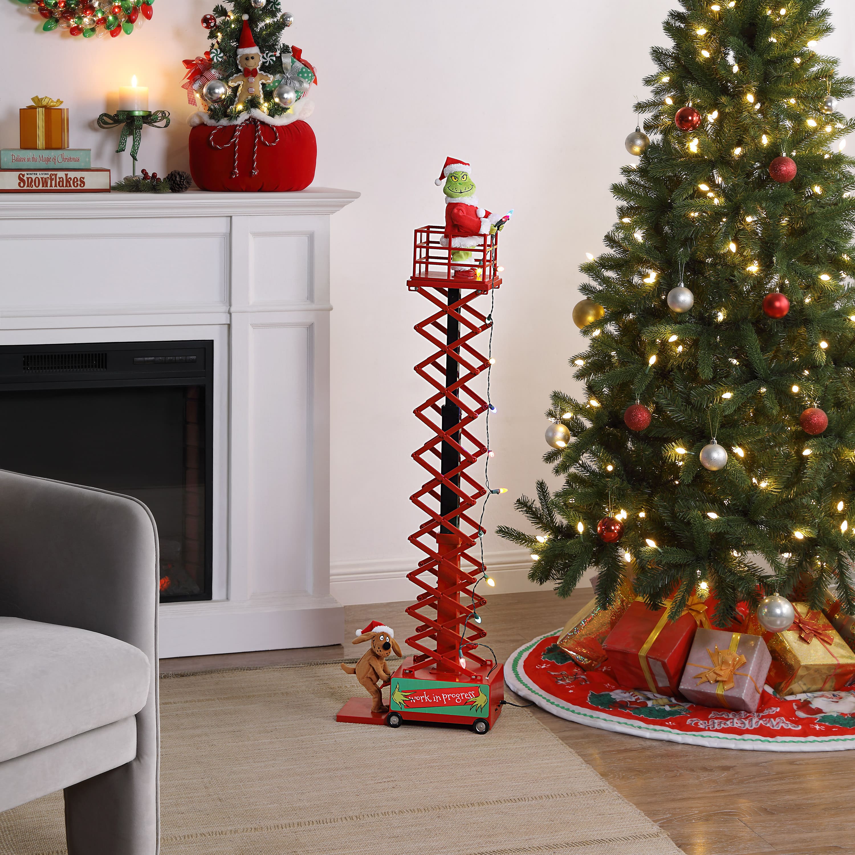 Mr. Christmas 50" Animated & Musical Grinch Lift