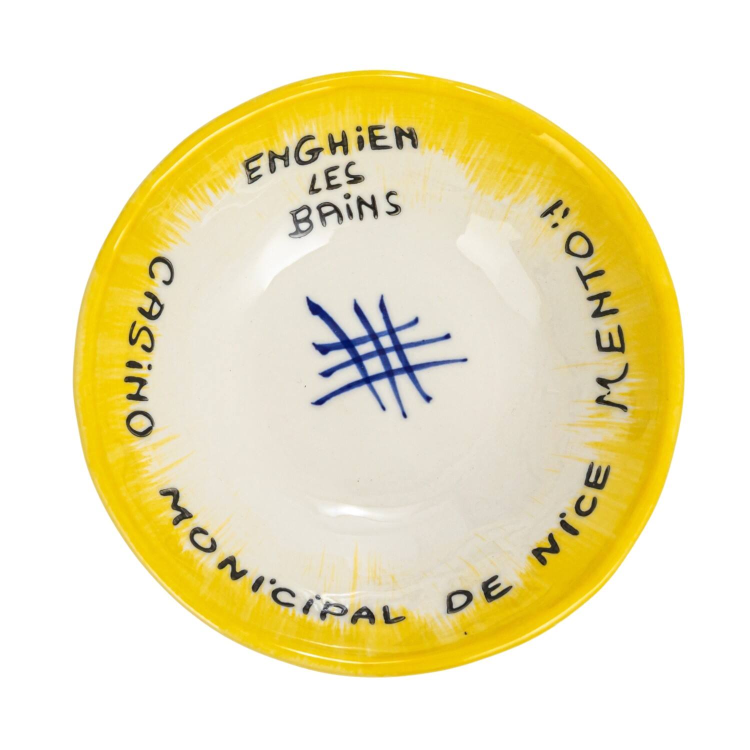 Hello Honey® 4.5" French Casino Themed Stoneware Bowl Set