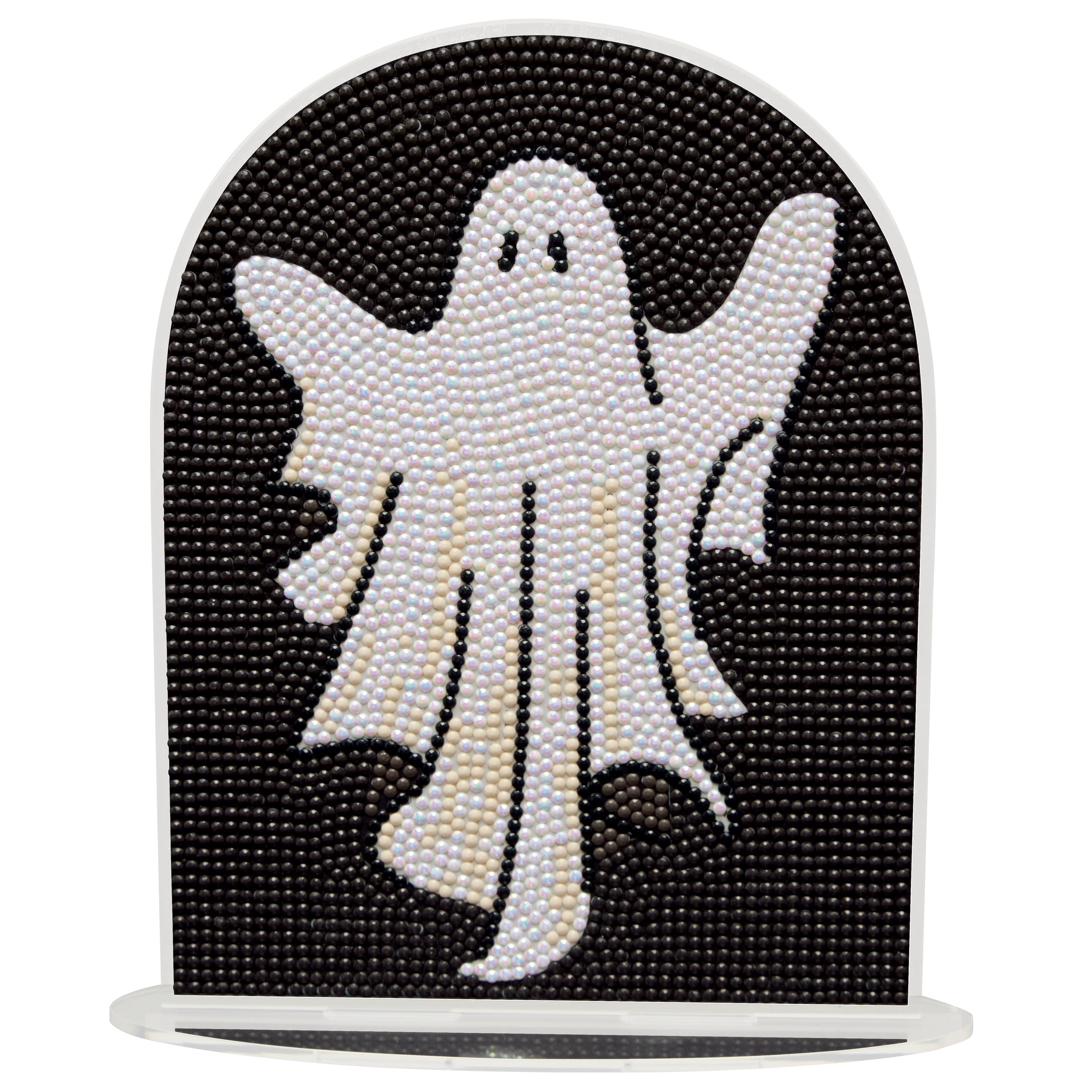 8" Ghost Acrylic Surface Diamond Art Kit with Stand by Make Market®