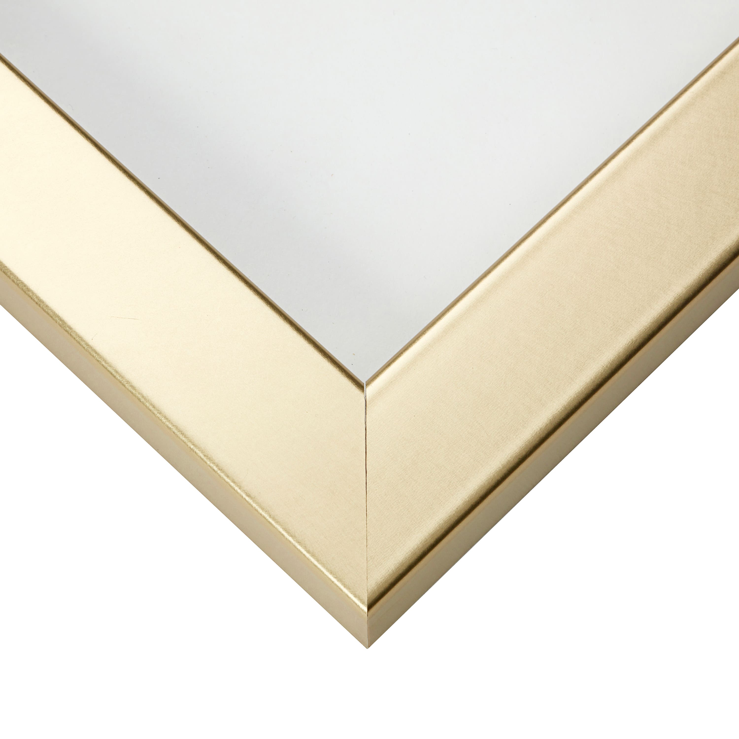 Craig Frames Bauhaus 125 Swirled Gold Picture Frame
