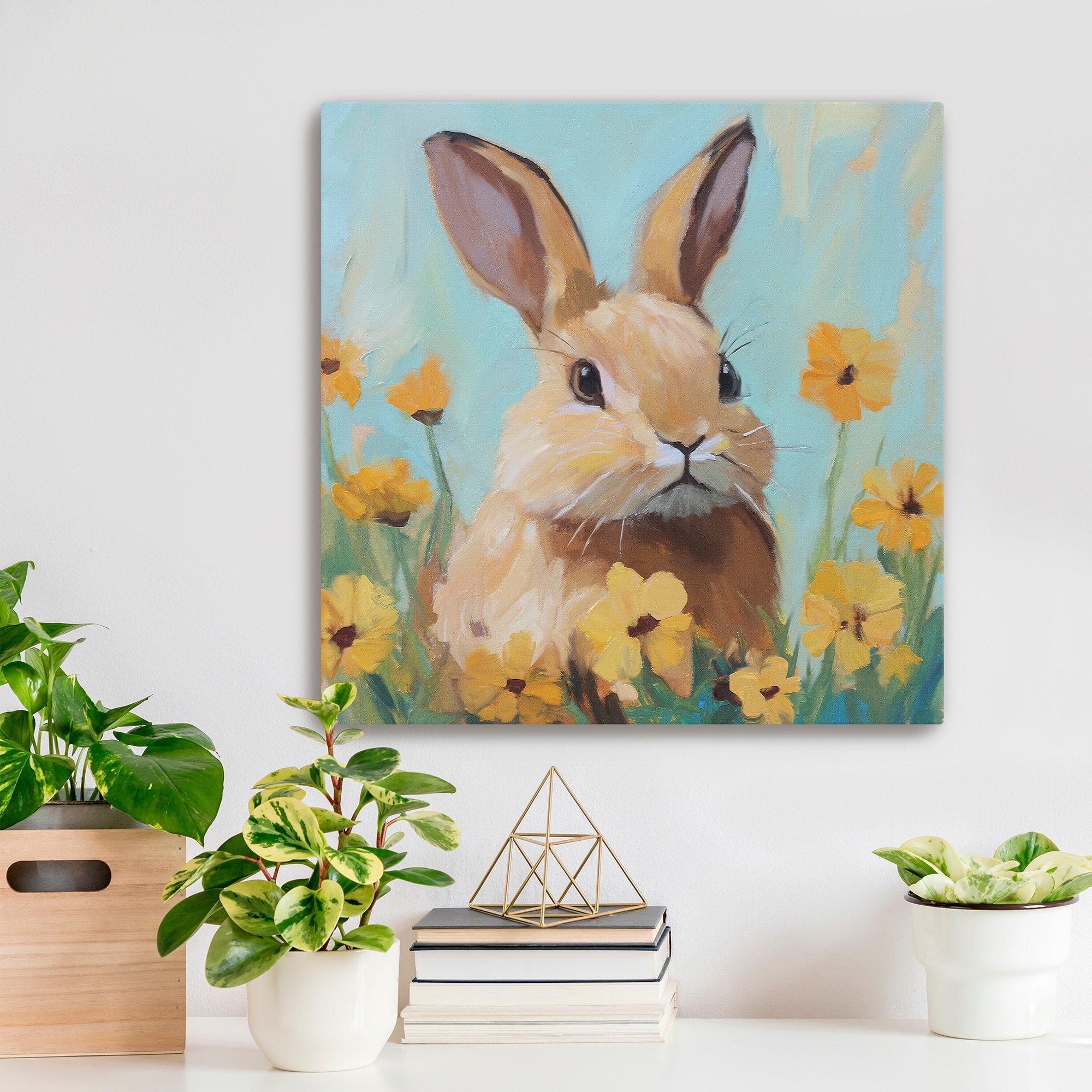 Lumaprints Little Bunny Canvas Giclée Art