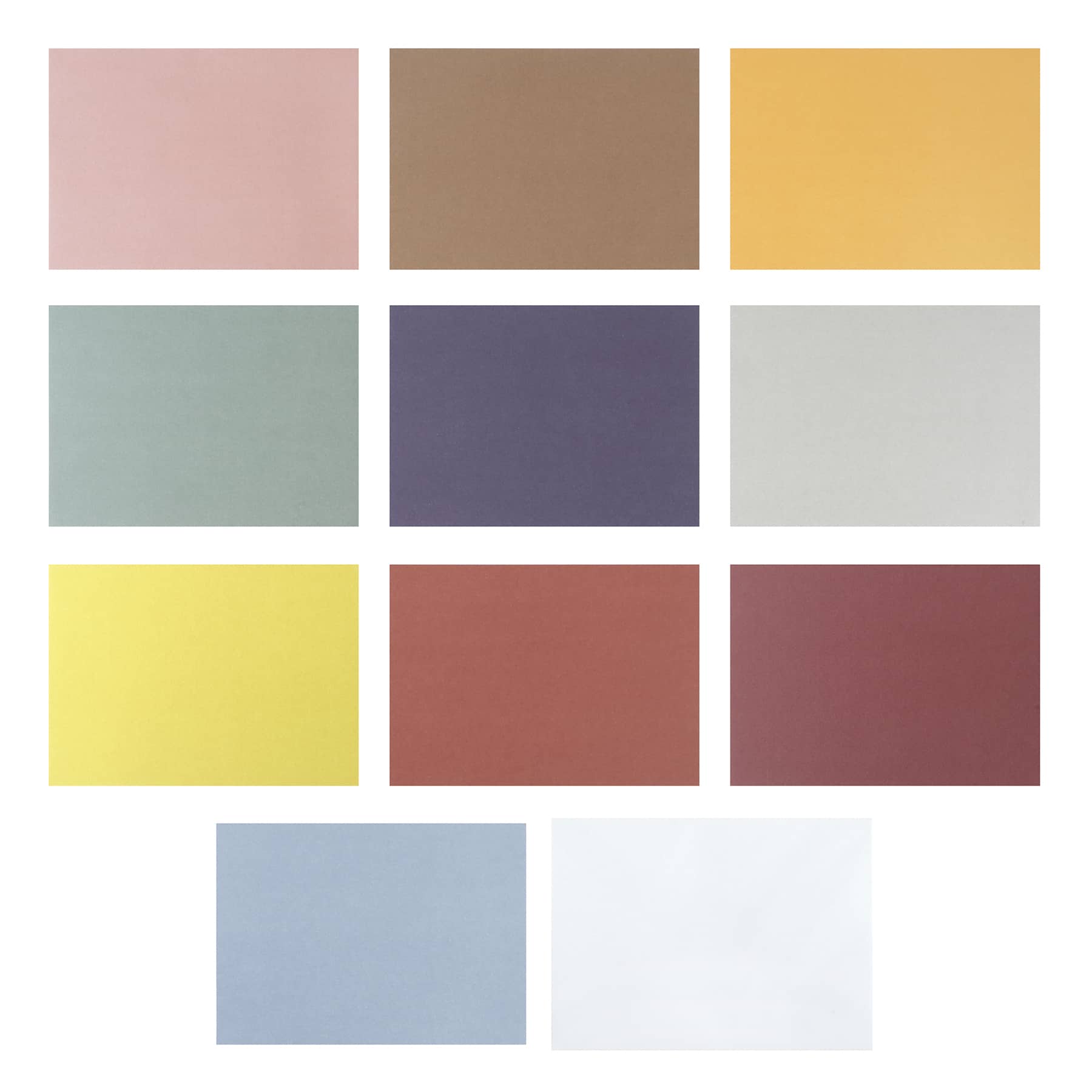 5" x 7" Mixed Solids Folded Card & Envelope Sets, 50ct. by Recollections™