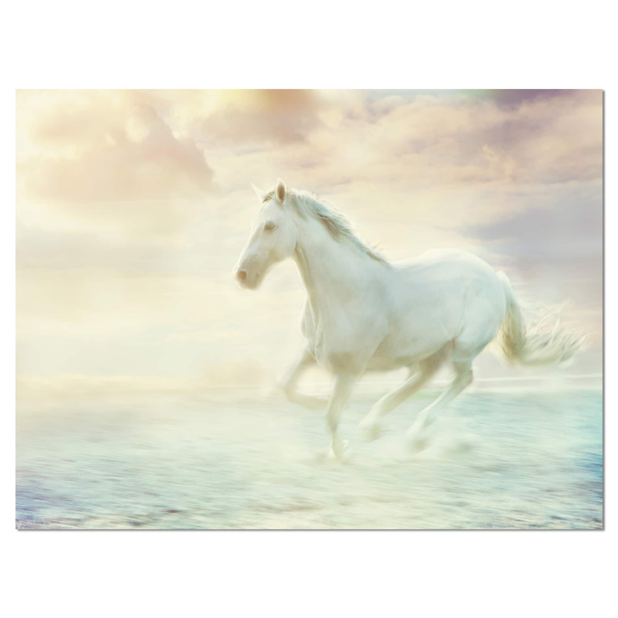Designart - Fantasy White Horse
