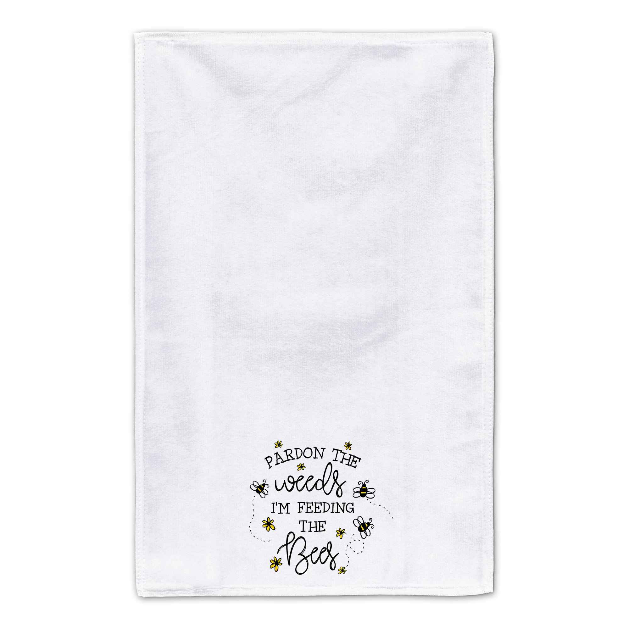 Weeds Feeding Bees Tea Towel Set