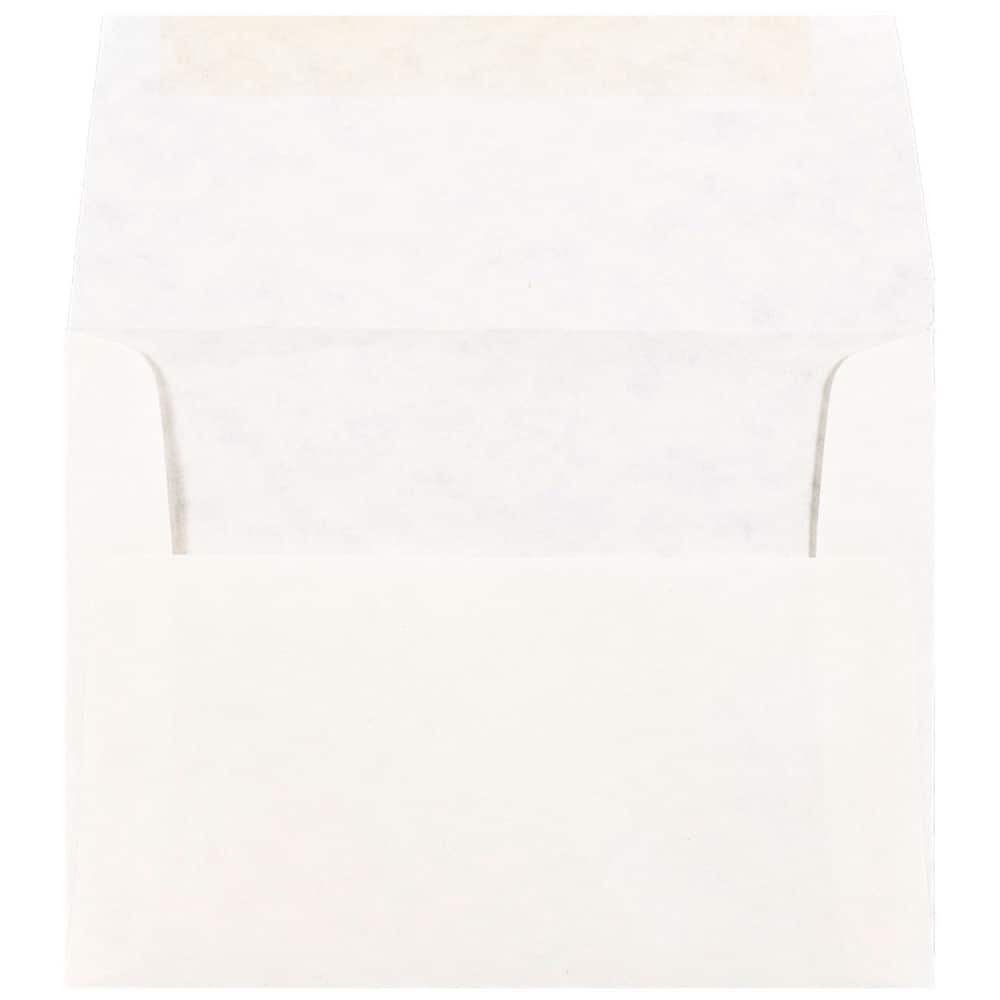JAM Paper 4.375" x 5.75" Recycled Parchment Invitation Envelopes