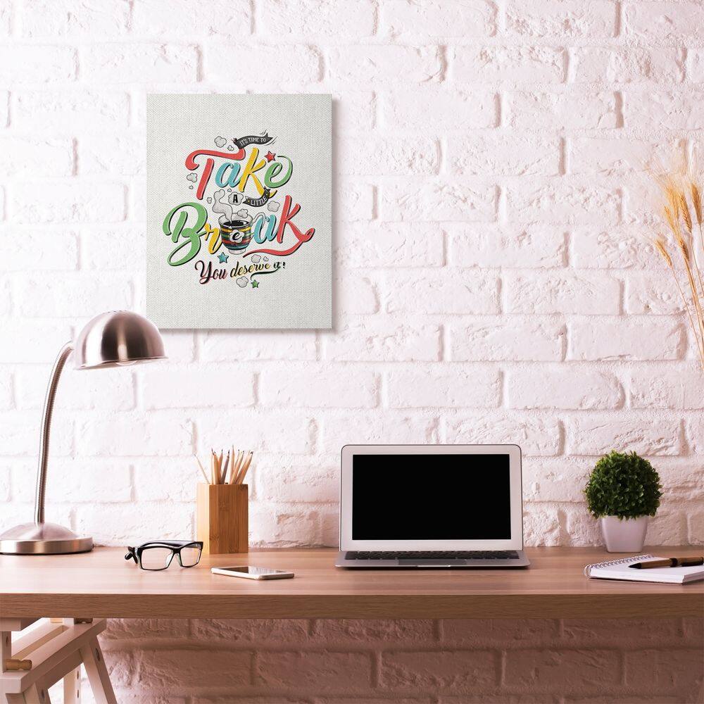Stupell Industries Take A Break Comic Book Wall Accent
