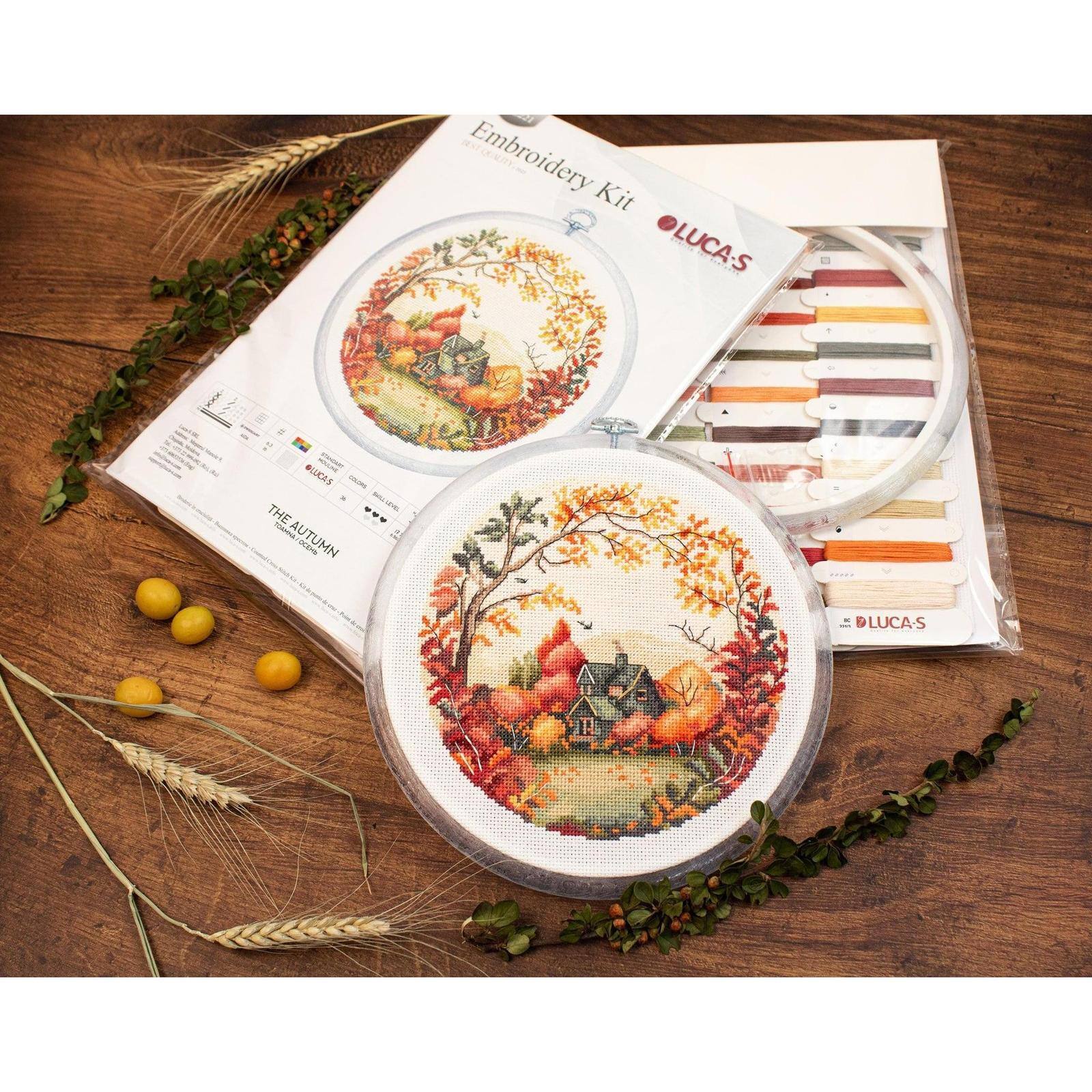 Luca-S The Autumn Counted Cross-Stitch Kit