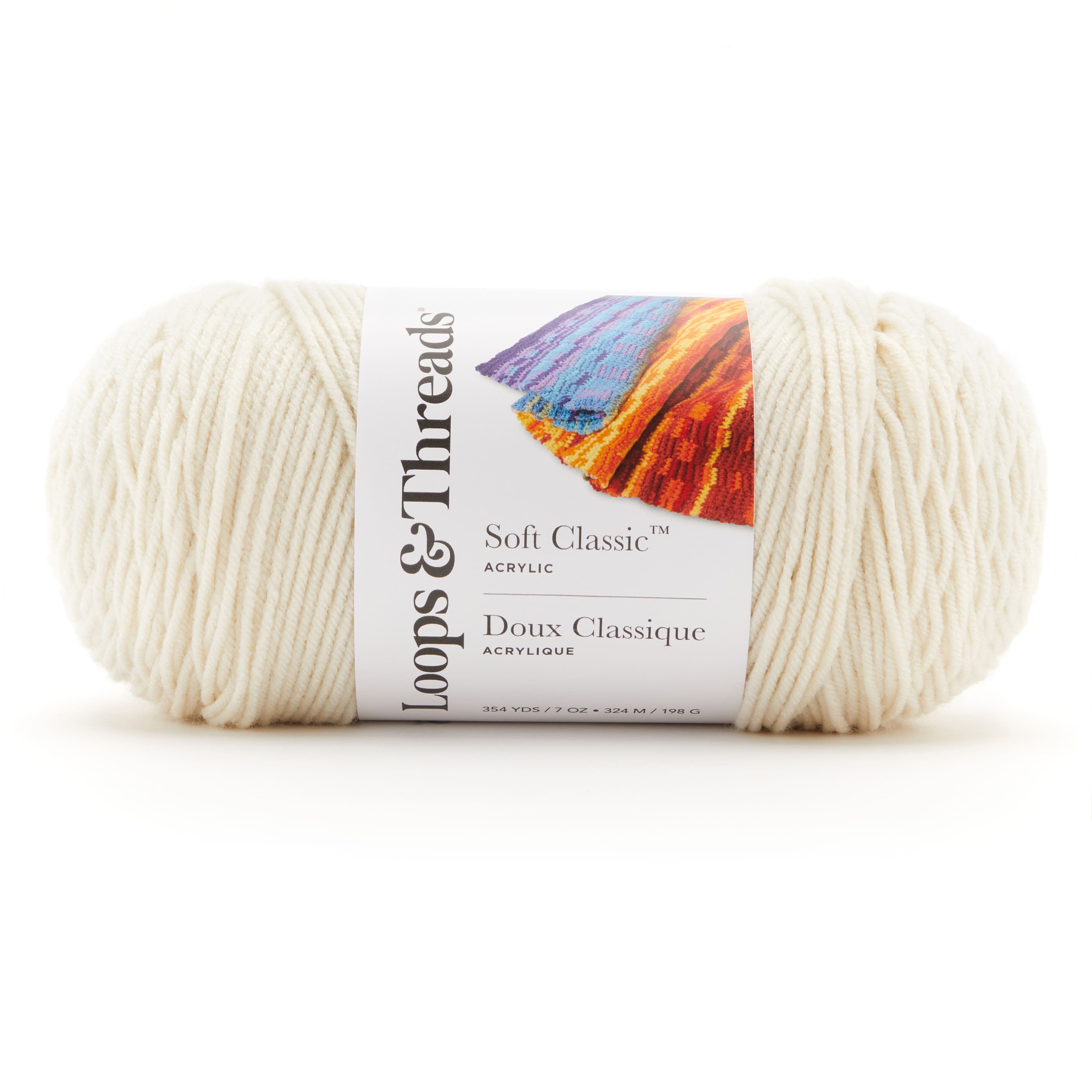12 Pack: Soft Classic™ Solid Yarn by Loops & Threads®