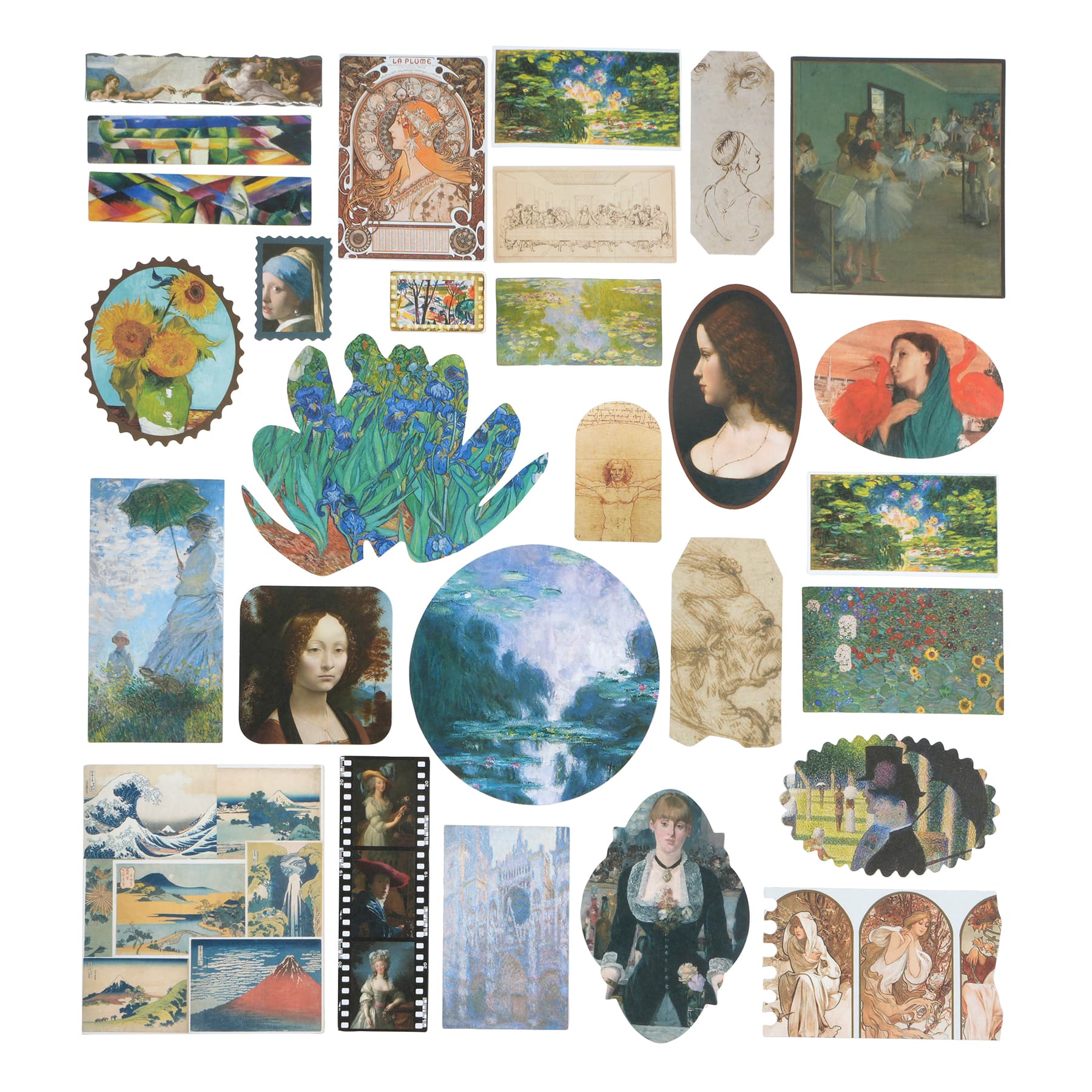 12 Pack: Famous Art Ephemera by Recollections™
