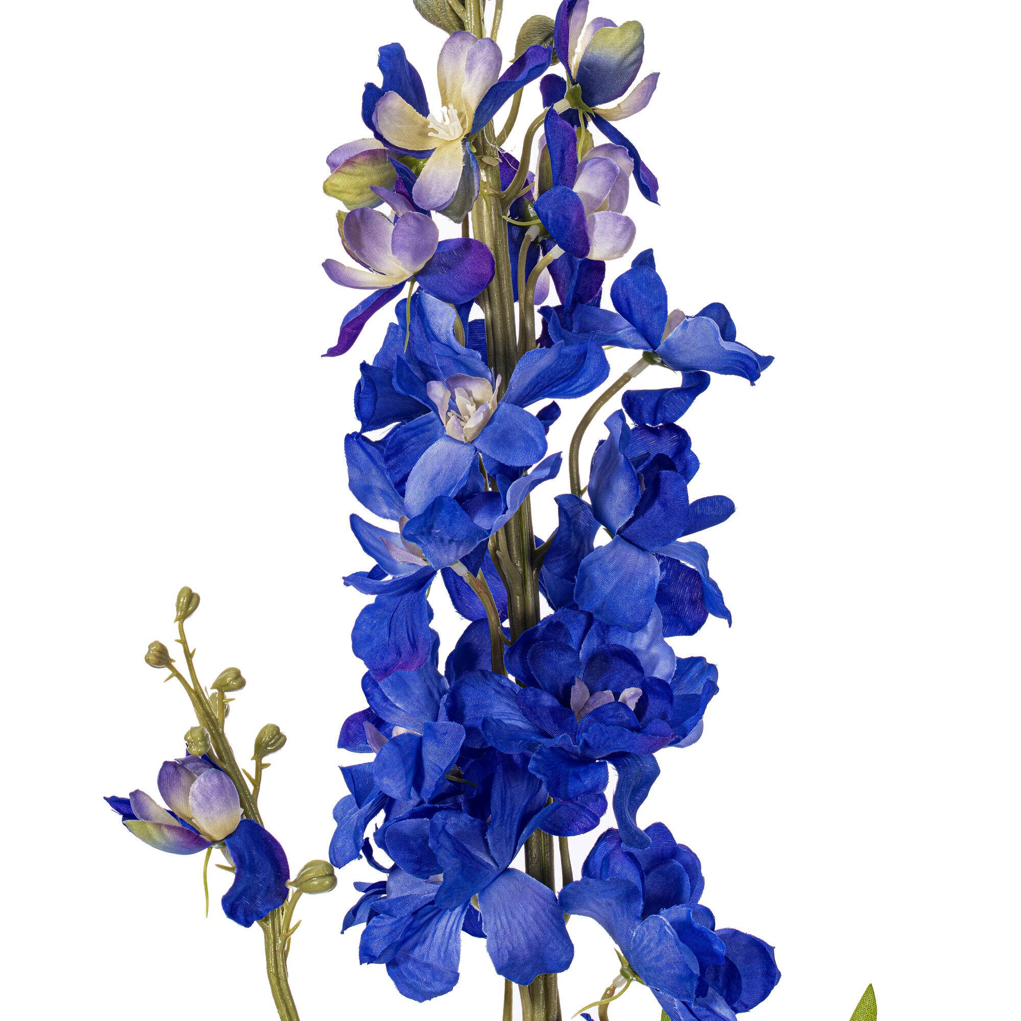 33" Cobalt Delphinium Style Larkspur Artificial Sprays, 3ct.