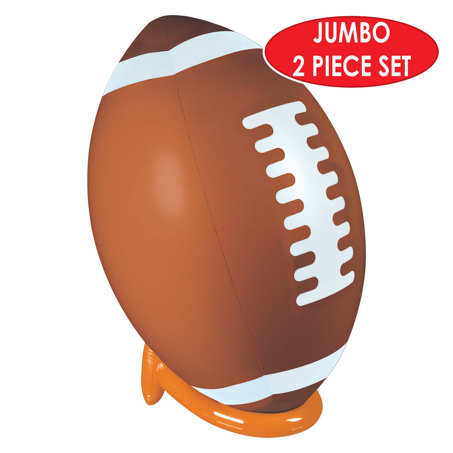 Beistle Inflatable Football & Tee Set
