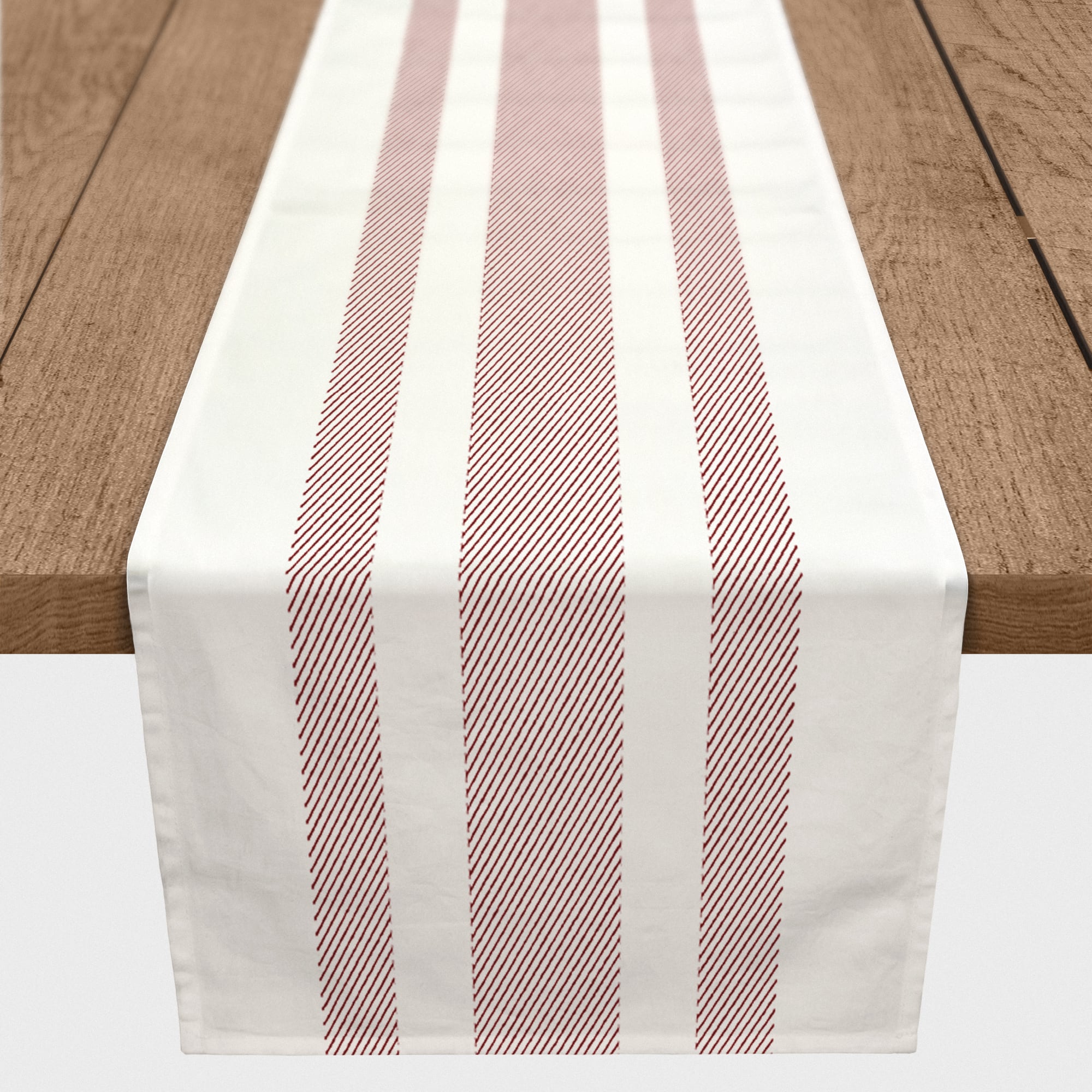 Textured Stripes Indoor/Outdoor Table Runner