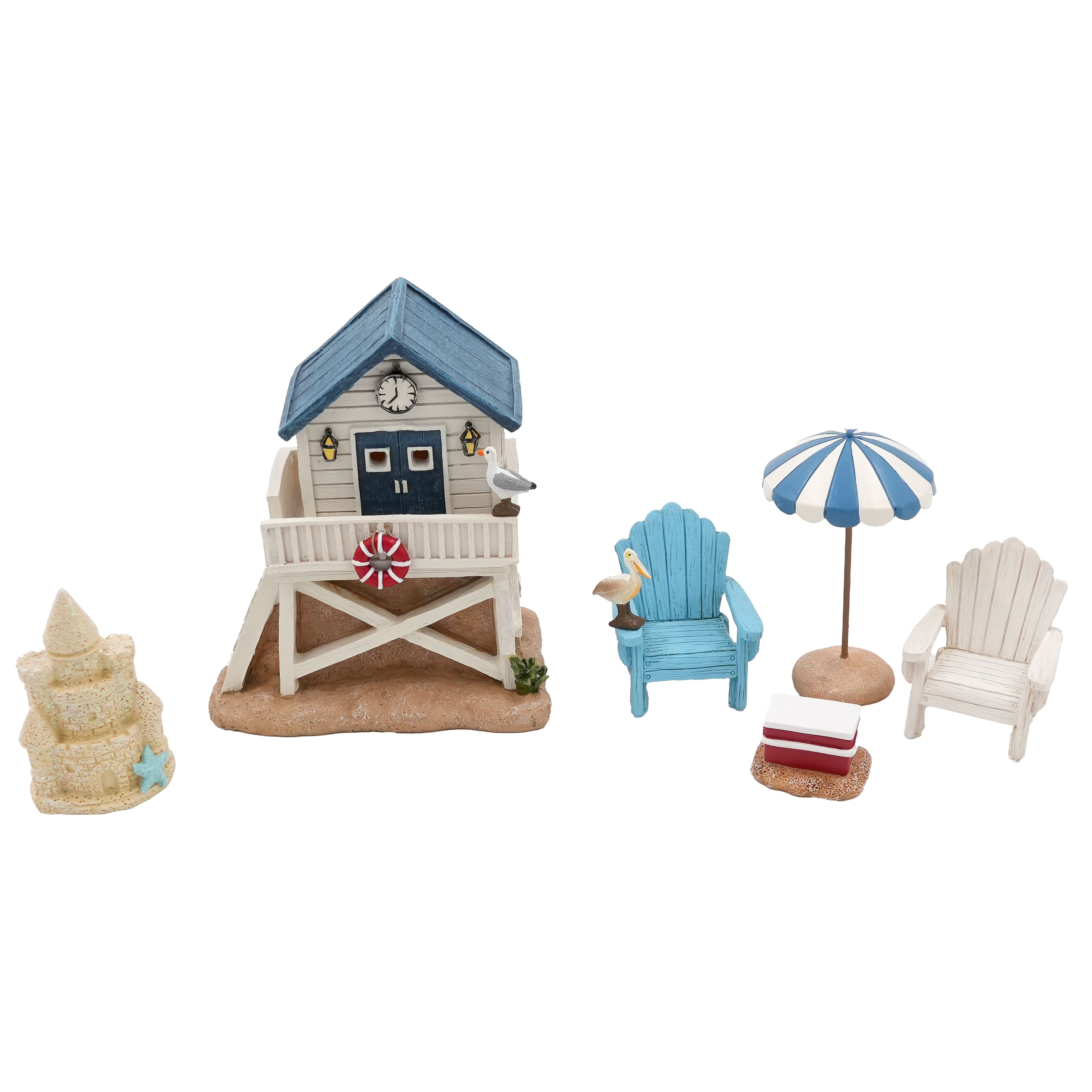 Mini White Adirondack Chair Decoration by Ashland®