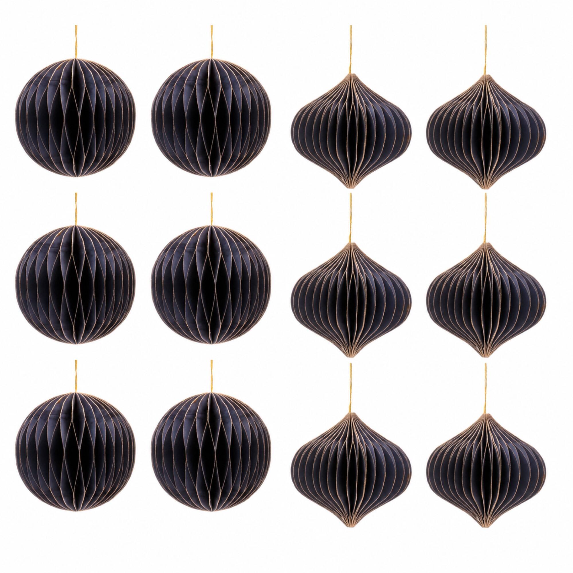 Melrose Paper Ornaments Set