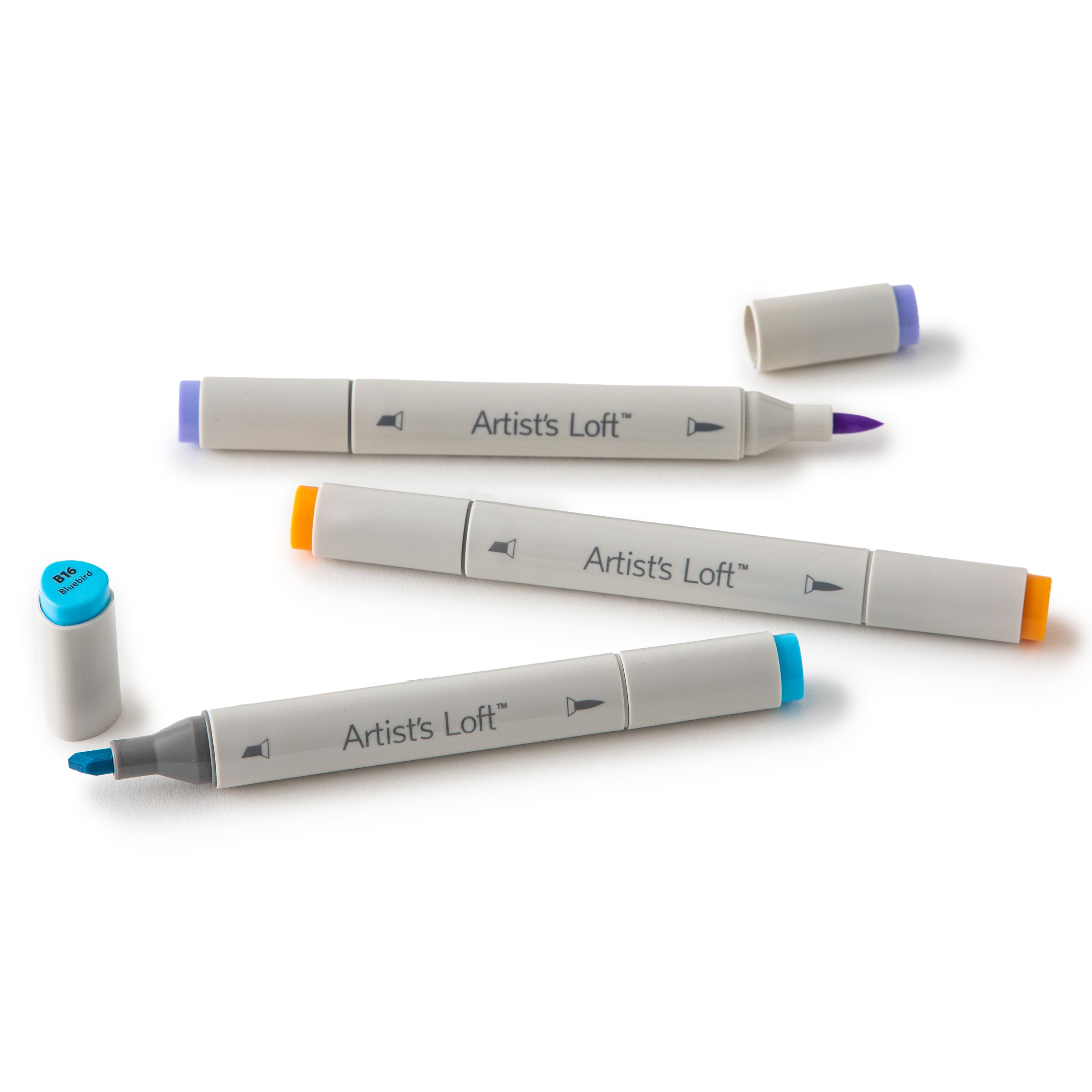 6 Packs: 6 ct. (36 total) Pastel Level 2 Dual Tip Sketch Markers by Artist’s Loft™