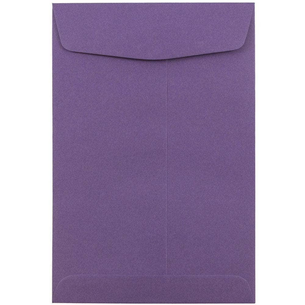 JAM Paper 6" x 9" Dark Purple Open End Catalog Premium Envelopes