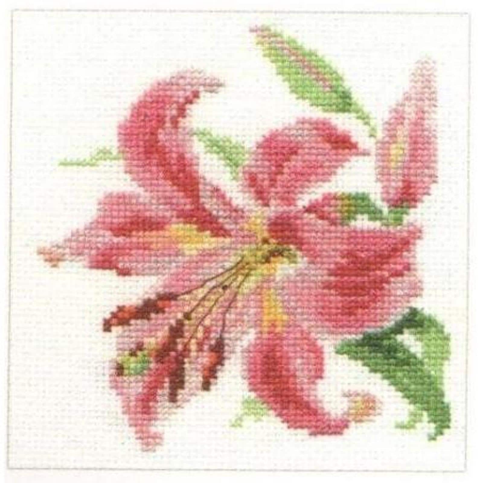 Alisa Lily Cross Stitch Kit