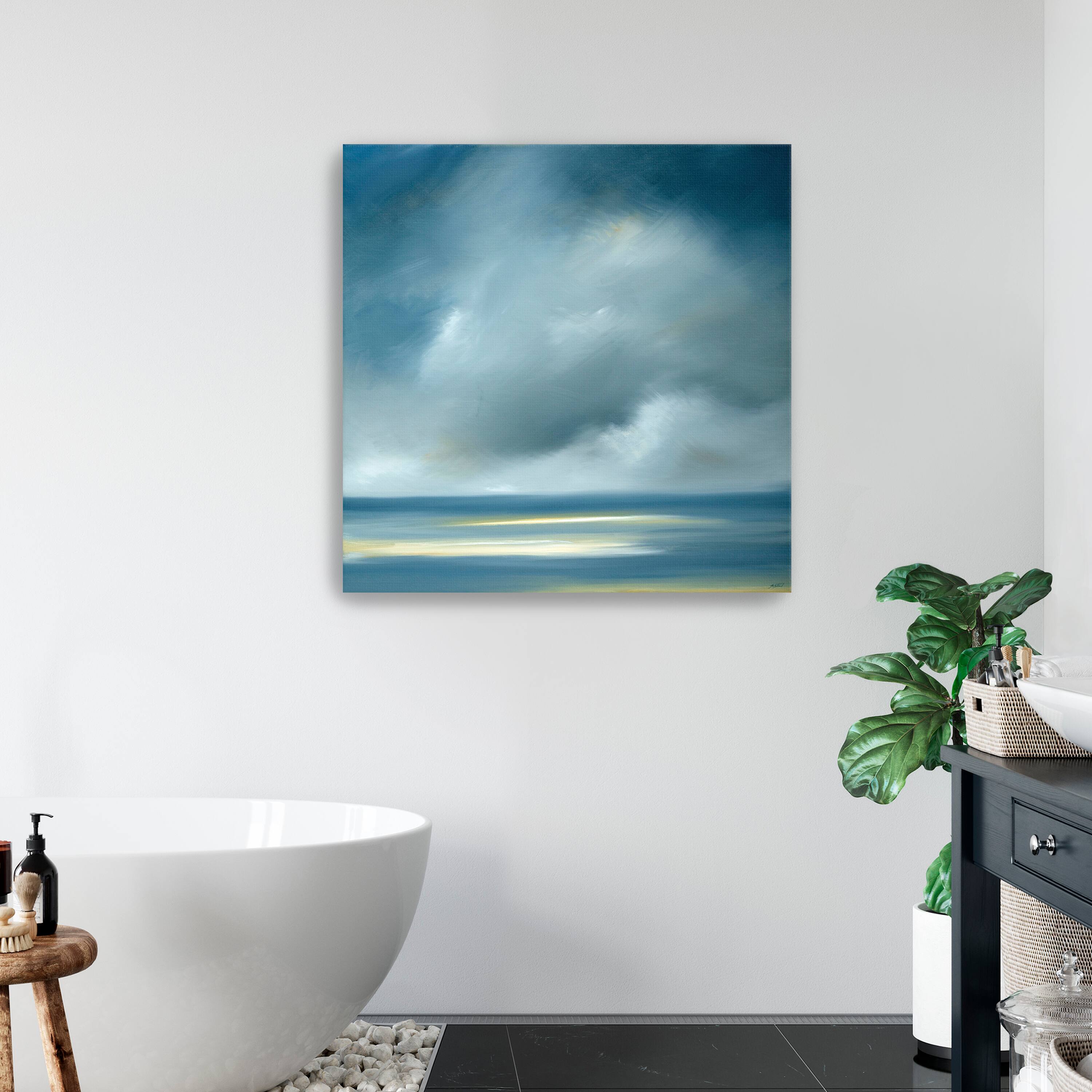 Lumaprints Blue Skaket Giclée Canvas