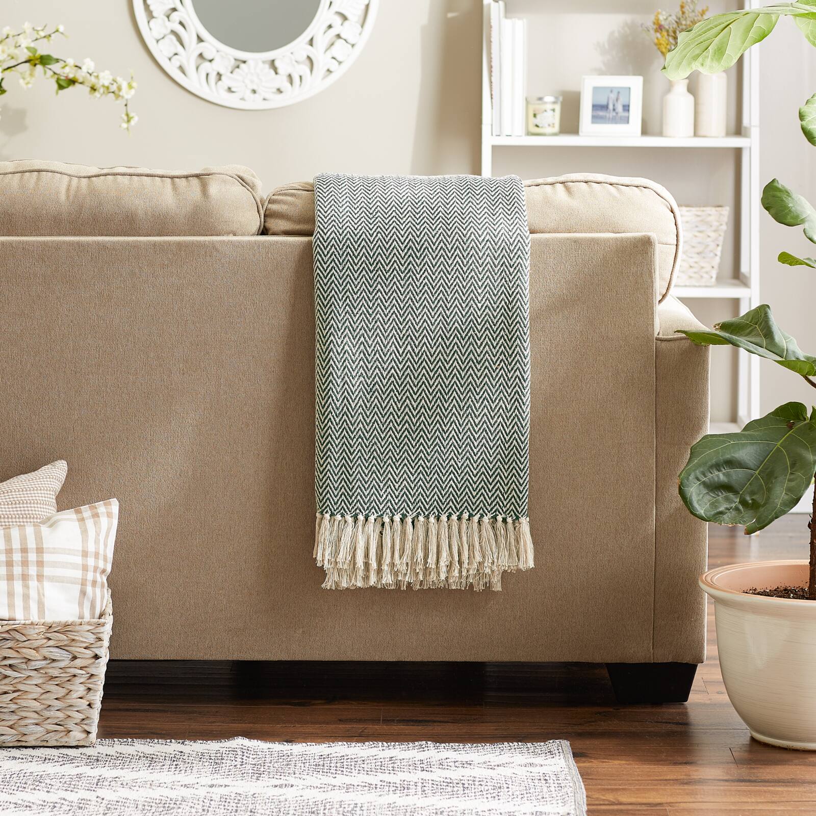 DII® Handloom Chevron Throw