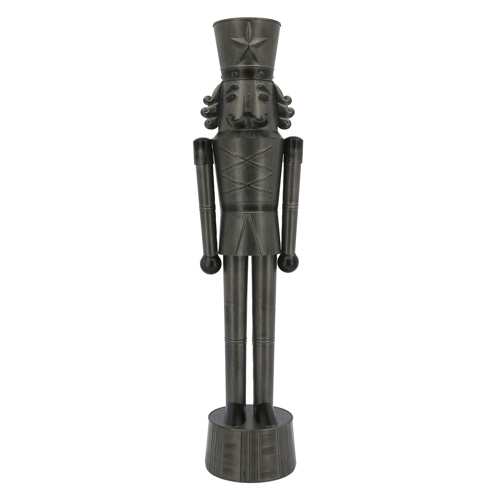 Michaels, Black Metal Nutcracker Tabletop Décor by Ashland® – Category: Bough & Berry