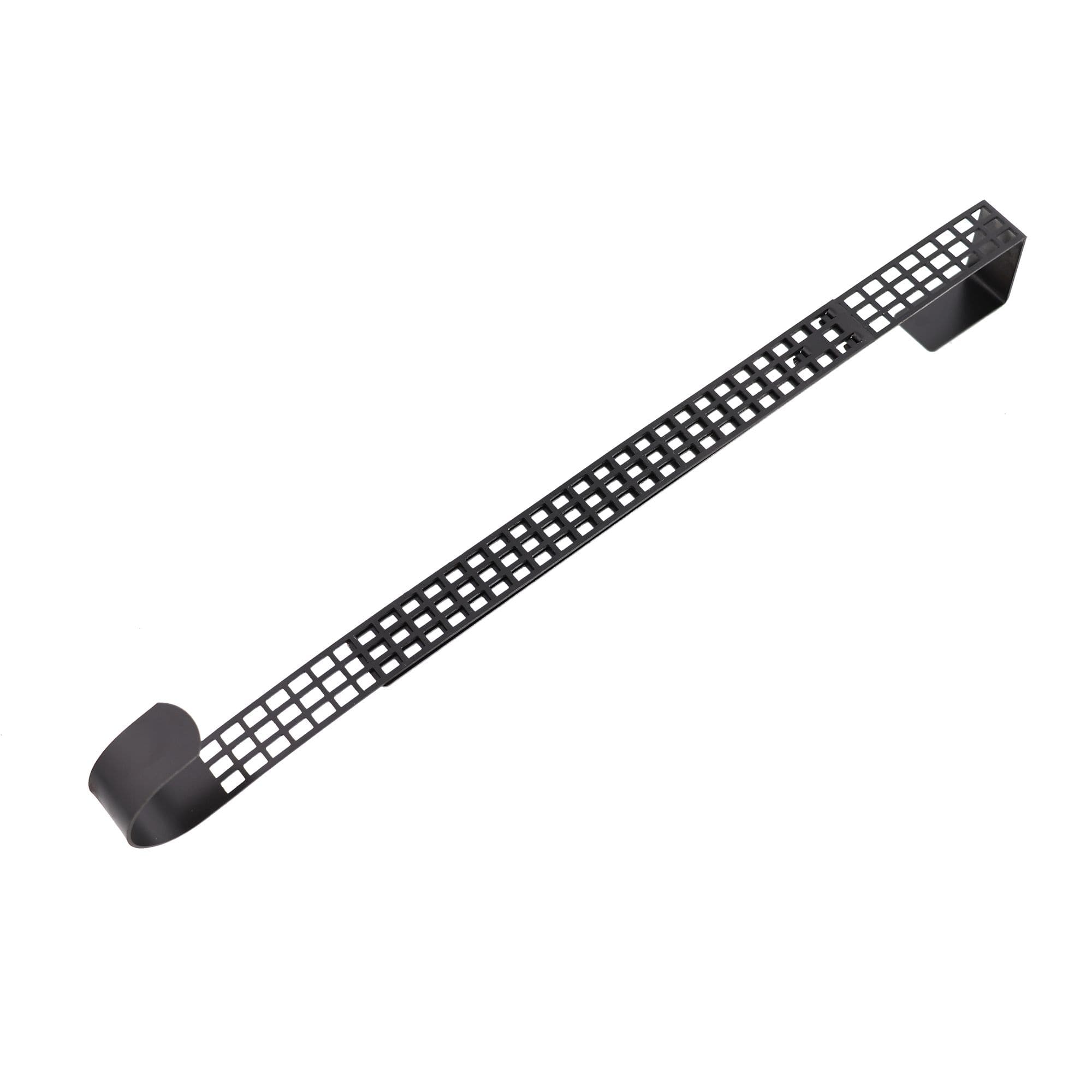 Haute Decor Hook & Lattice Matte Black Wreath Hanger