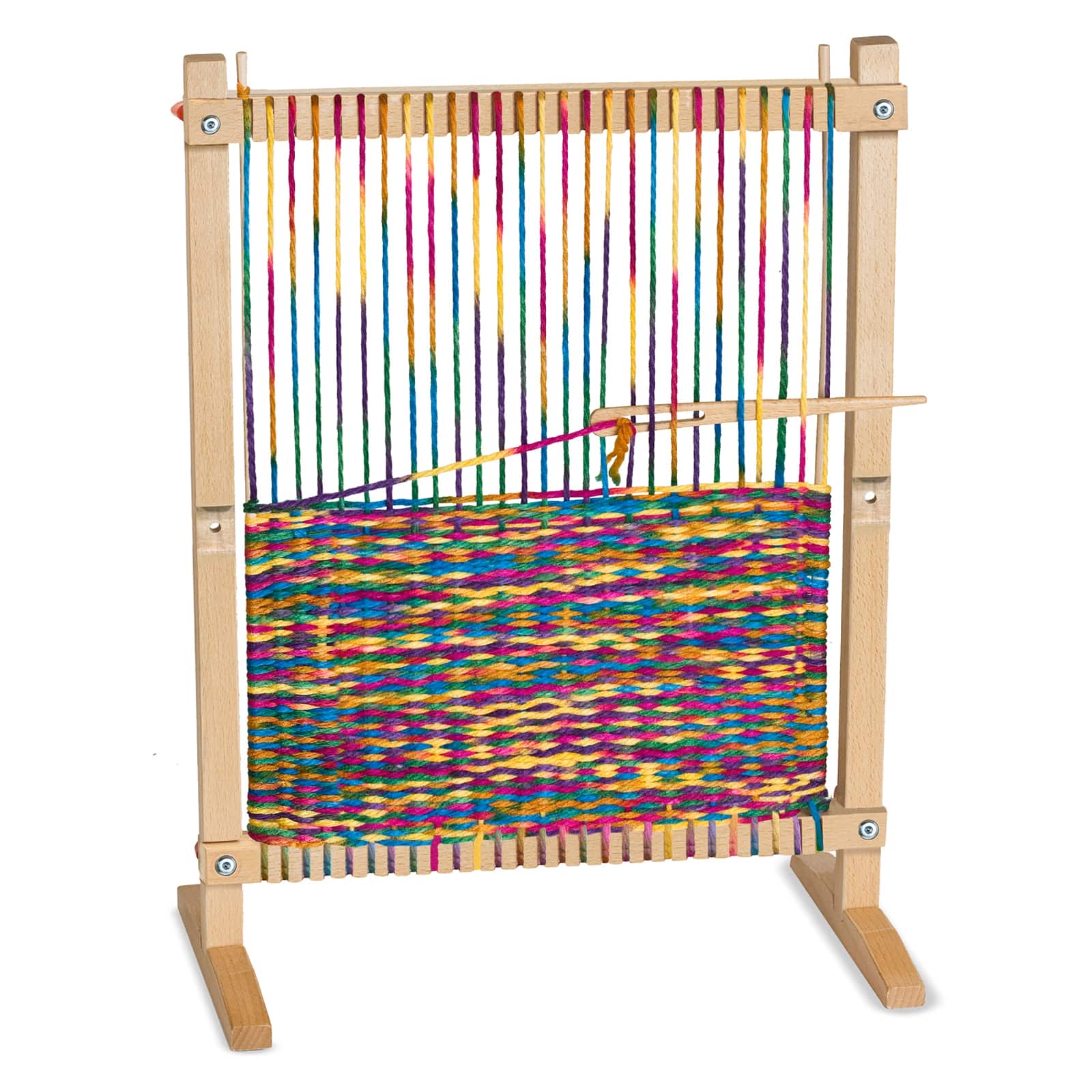 Melissa & Doug Multi-Craft Weaving Loom Craft Kit, One Size, Multiple Colors
