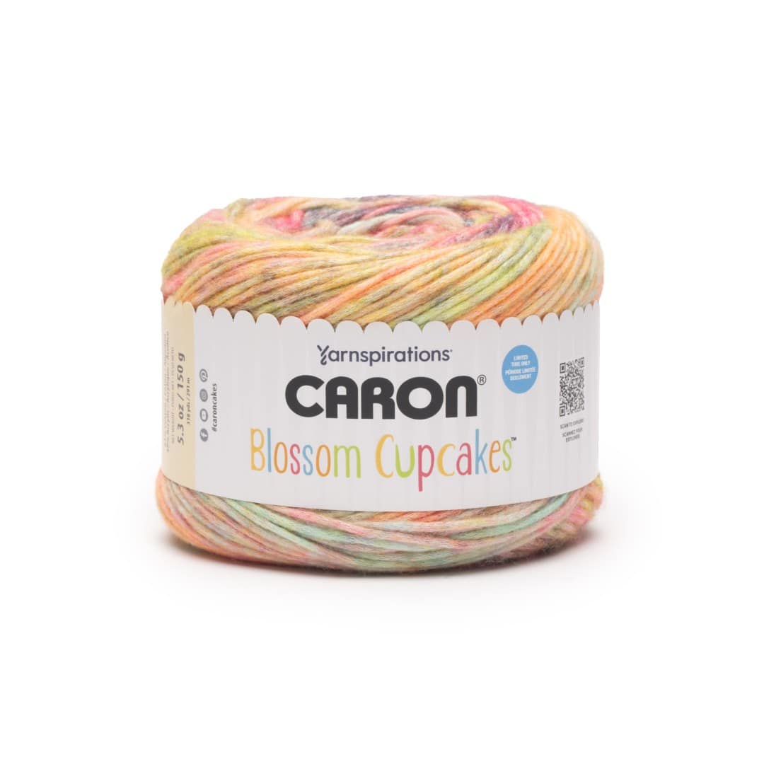 Caron® Blossom Cupcakes™ Yarn, Color: Zest for Life | Michaels