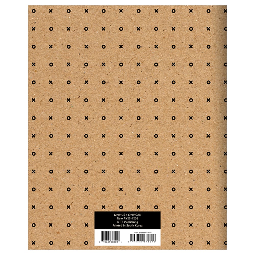 TF Publishing Medium 2026-27 Kraft Dot Monthly Planner