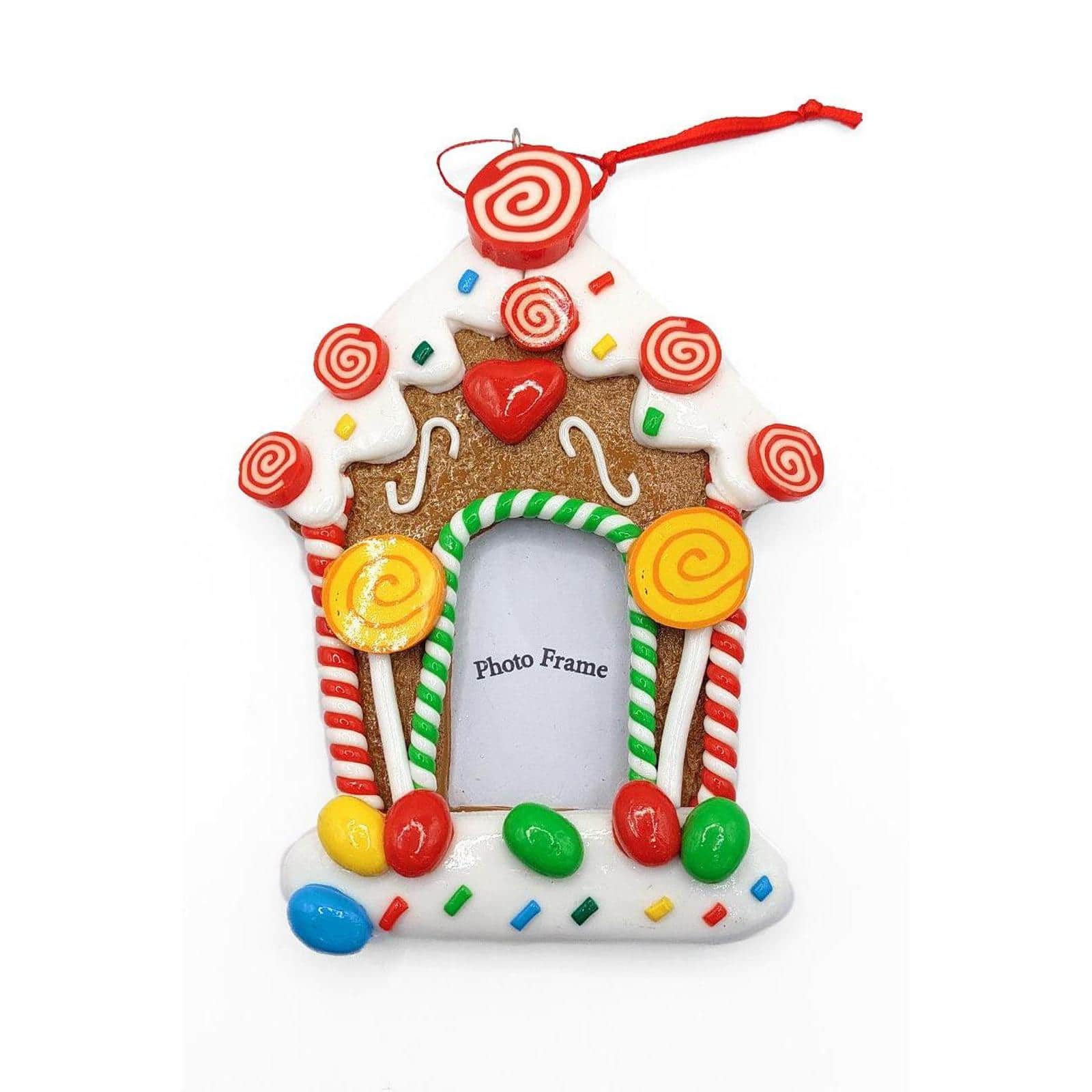 Wizardi 5.12" Glossy Gingerbread House Frame