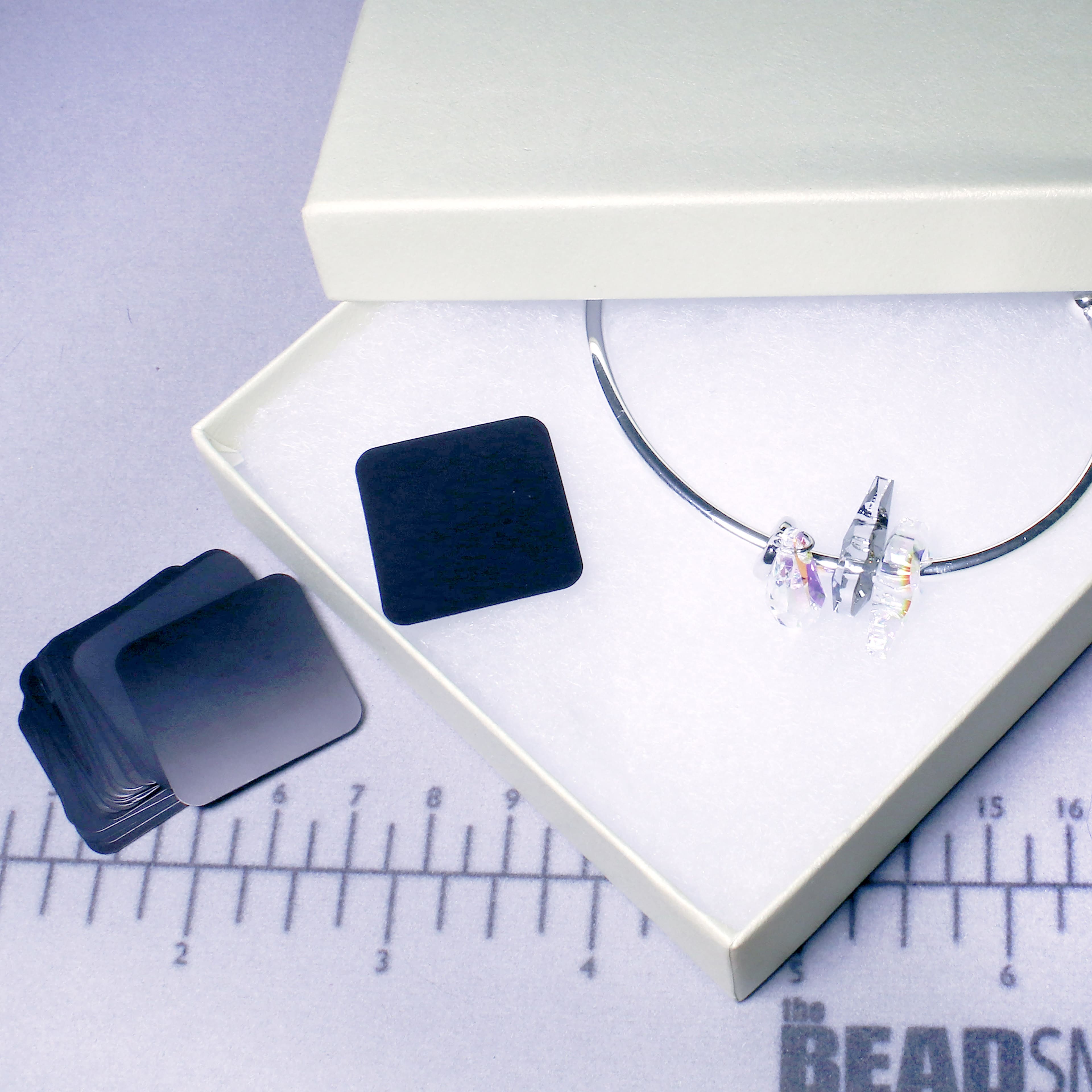 1" Anti-Tarnish Tabs, 30ct. by Bead Landing™