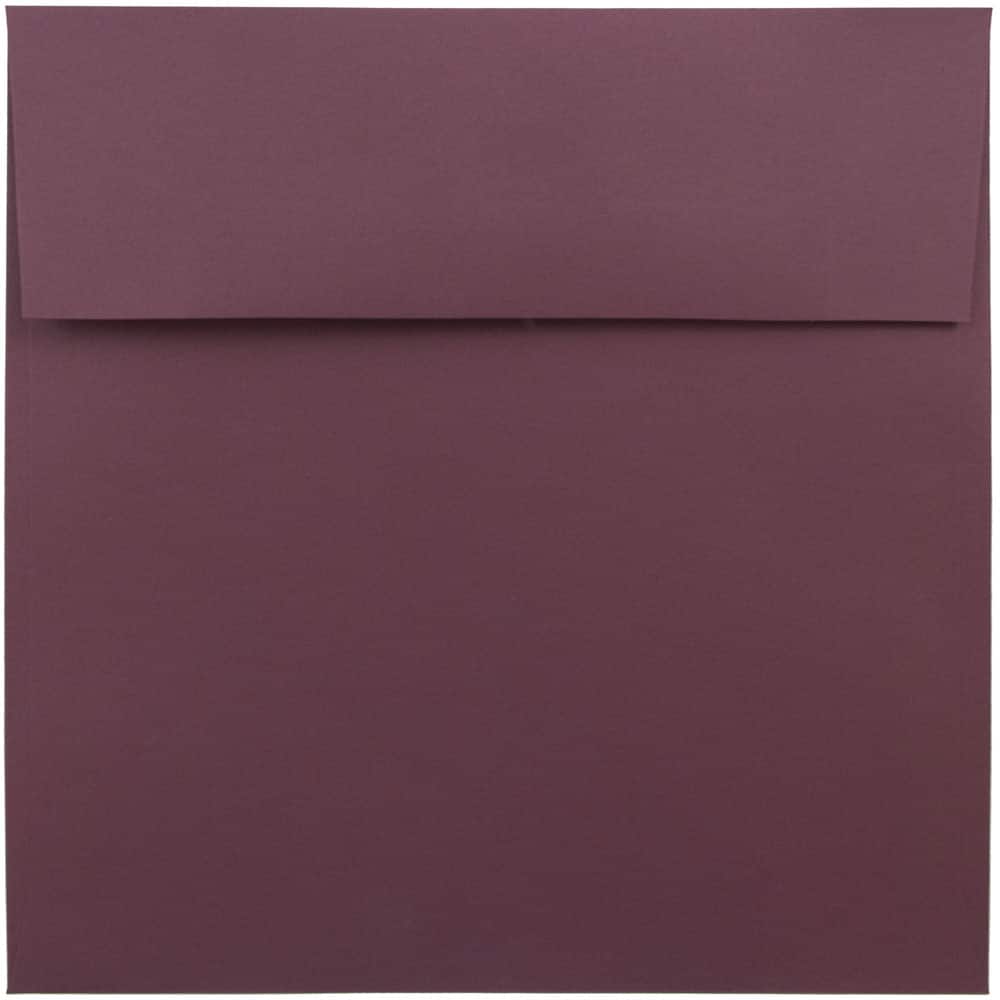 JAM Paper 8.5" x 8.5" Square Premium Invitation Envelopes, 25ct.