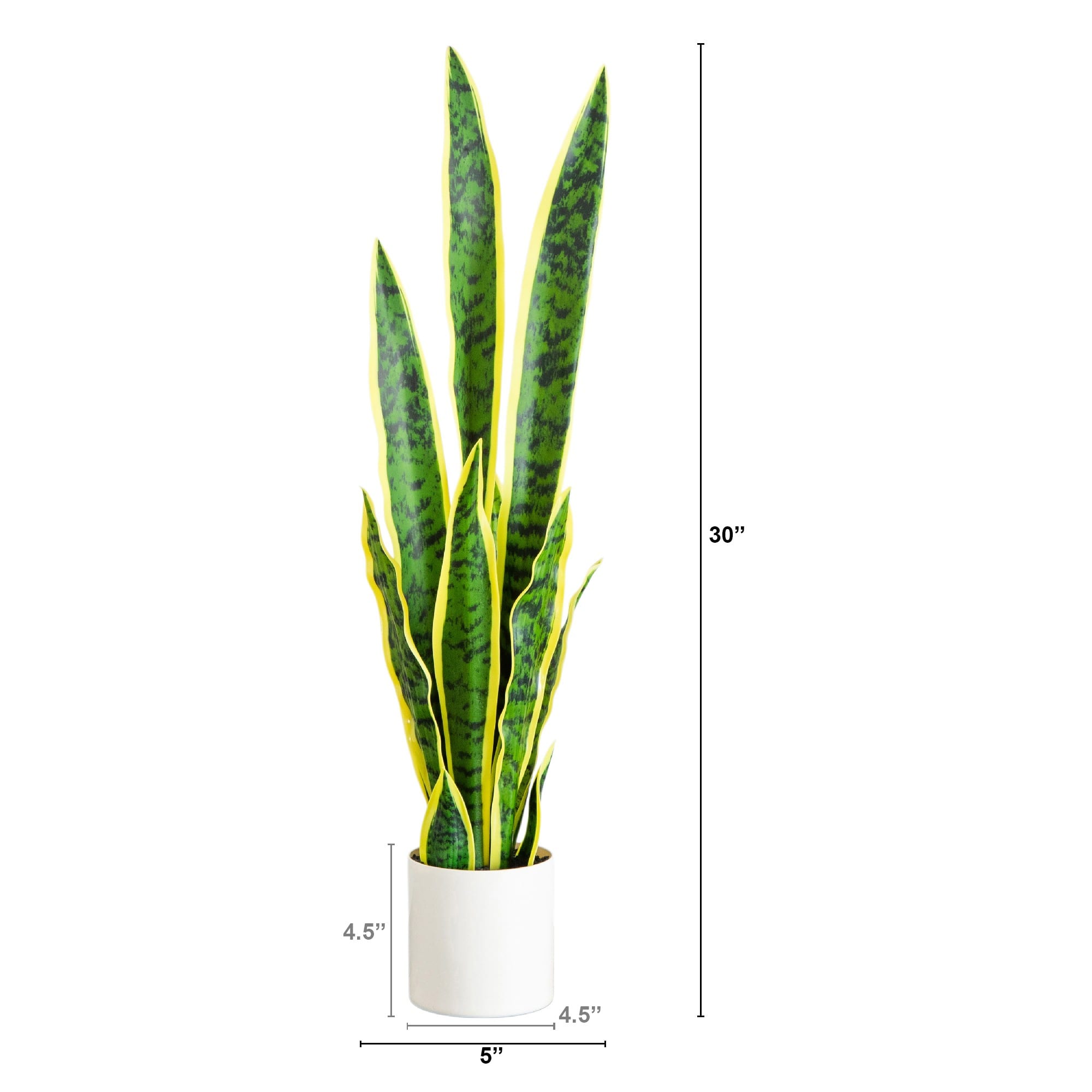 30in. Artificial Sansevieria Plant