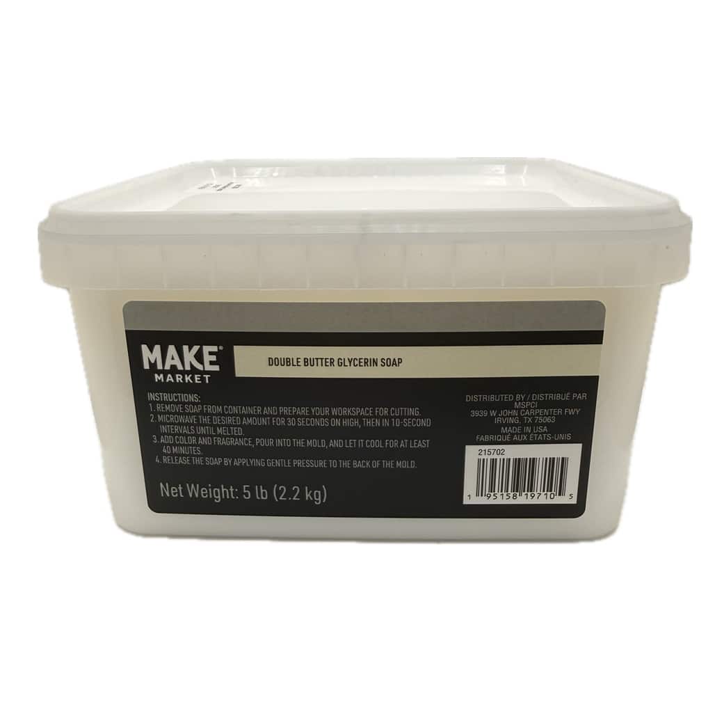 5lb. Double Butter Glycerin Soap Base by Make Market®