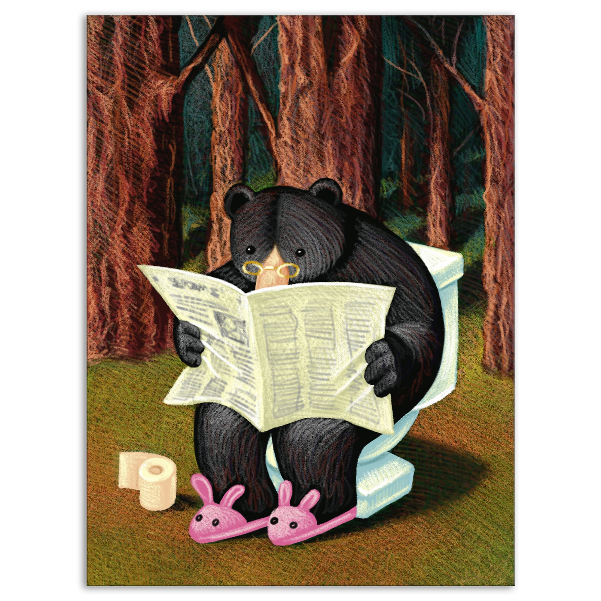 Designart - Bear in the Woods