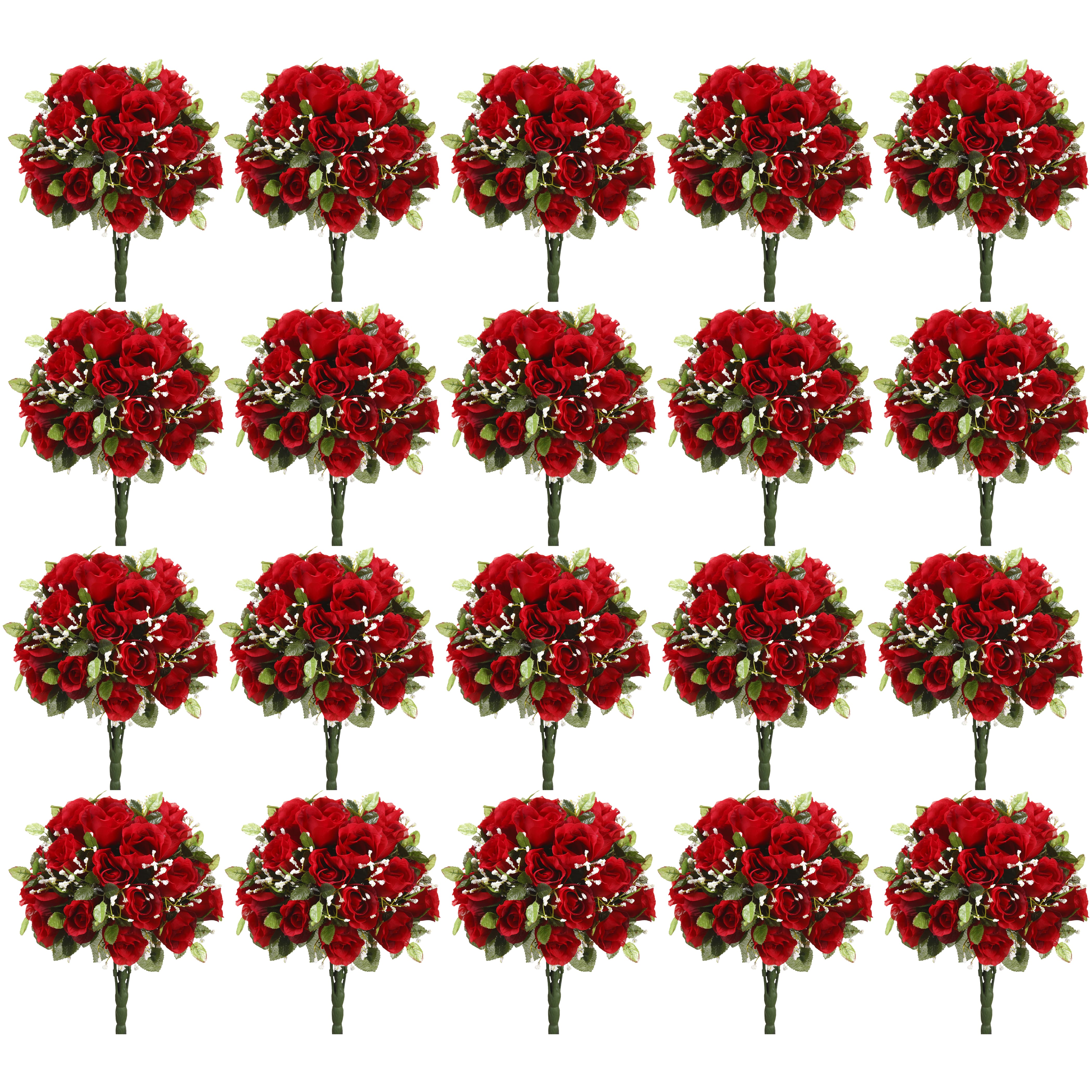20 Pack: Red Rose Bush Classic Traditions™ by Ashland®