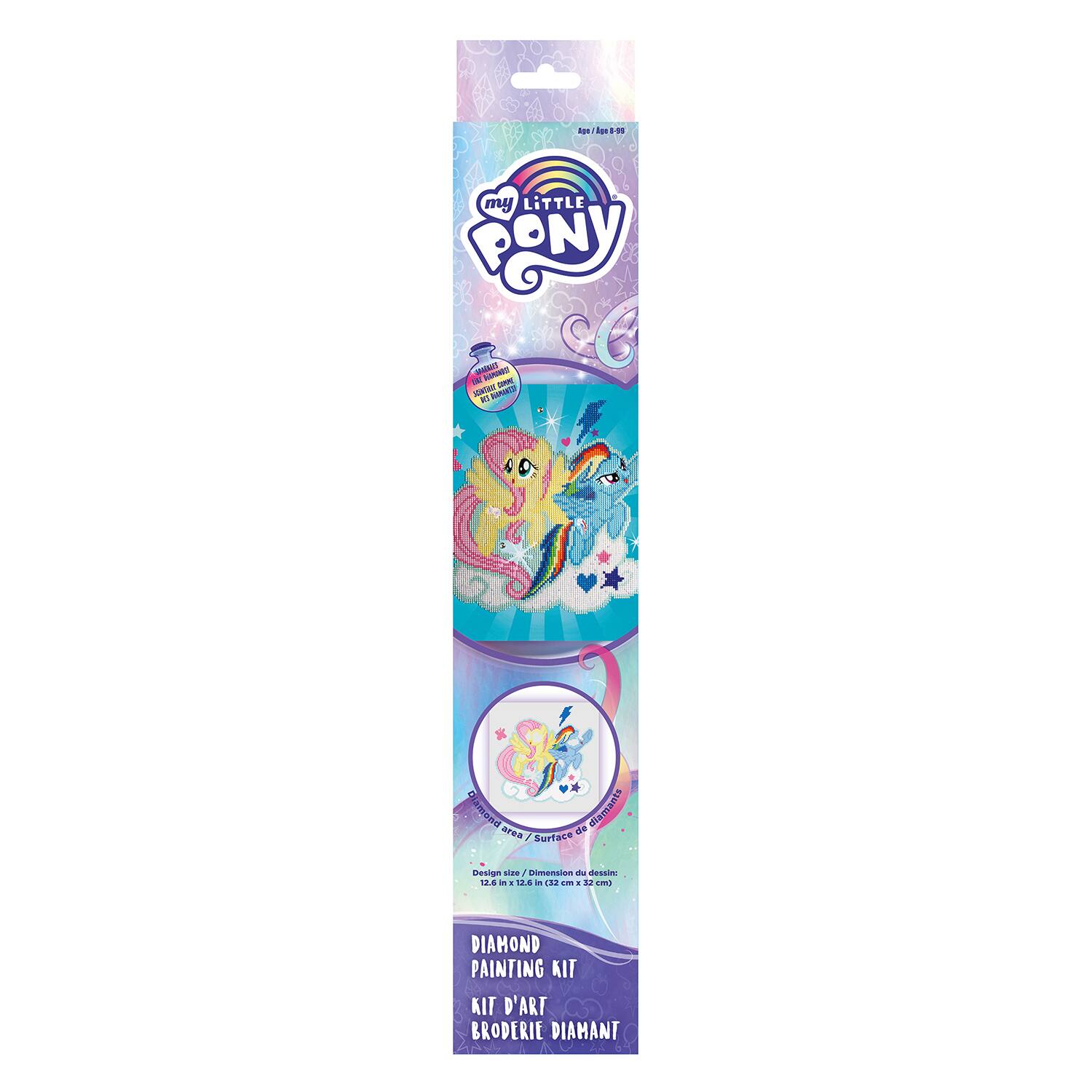 Camelot® Dots Fluttershy & Rainbow Dash Diamond Painting Kit