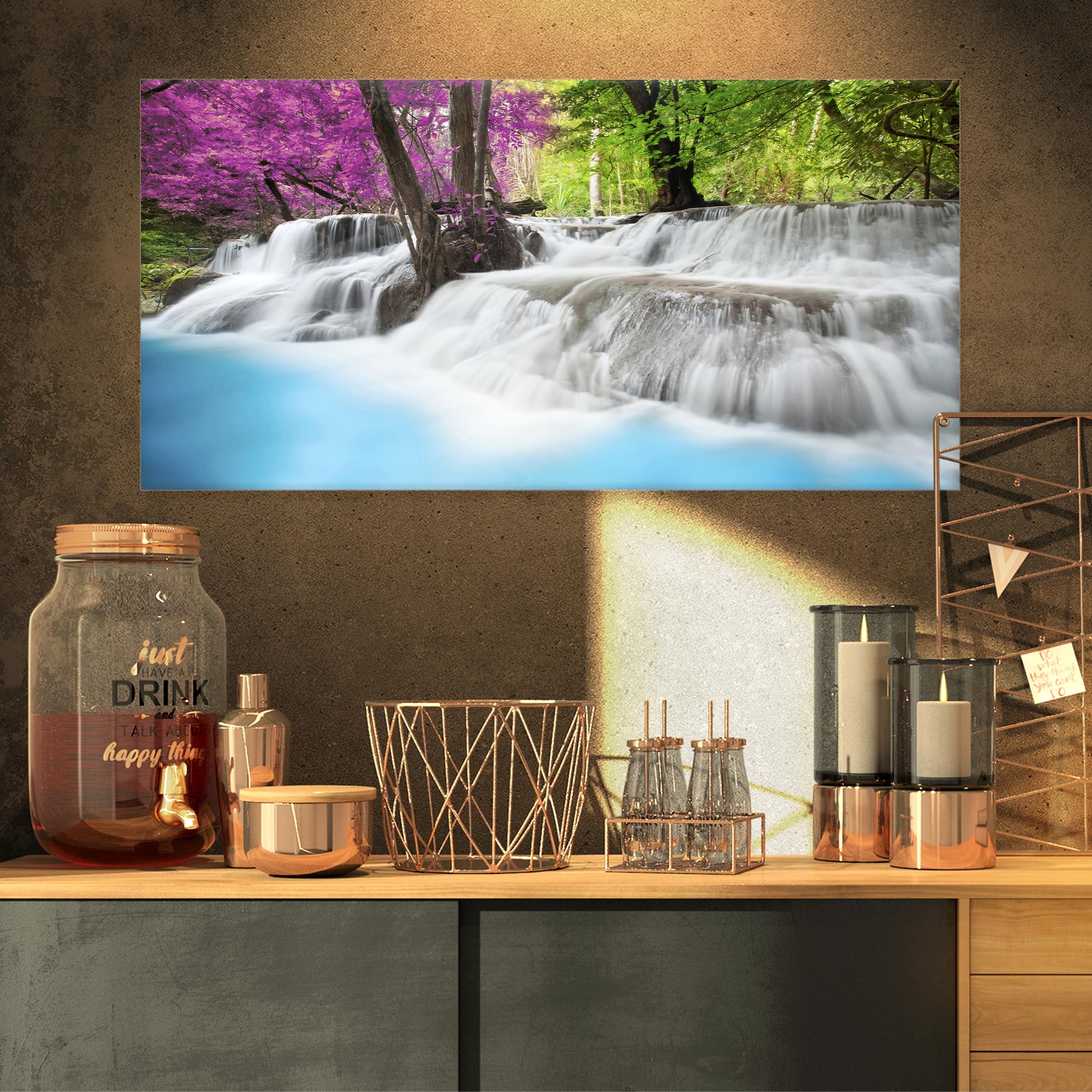 Designart - Erawan Waterfall