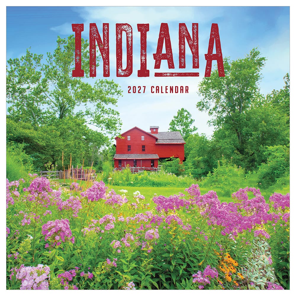 2027 Indiana Wall Calendar