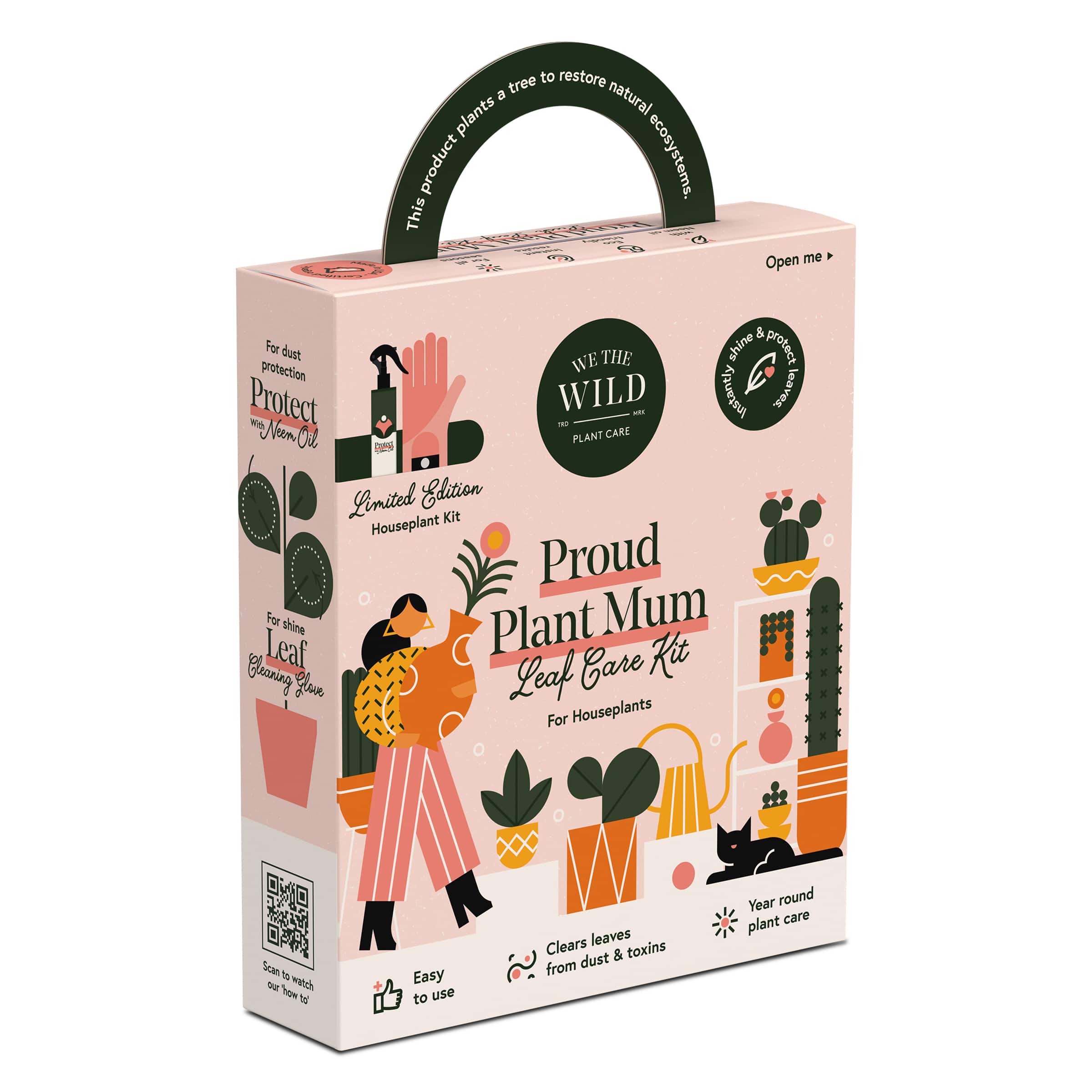 We The Wild™ Proud Plant Mum Leaf Care Kit