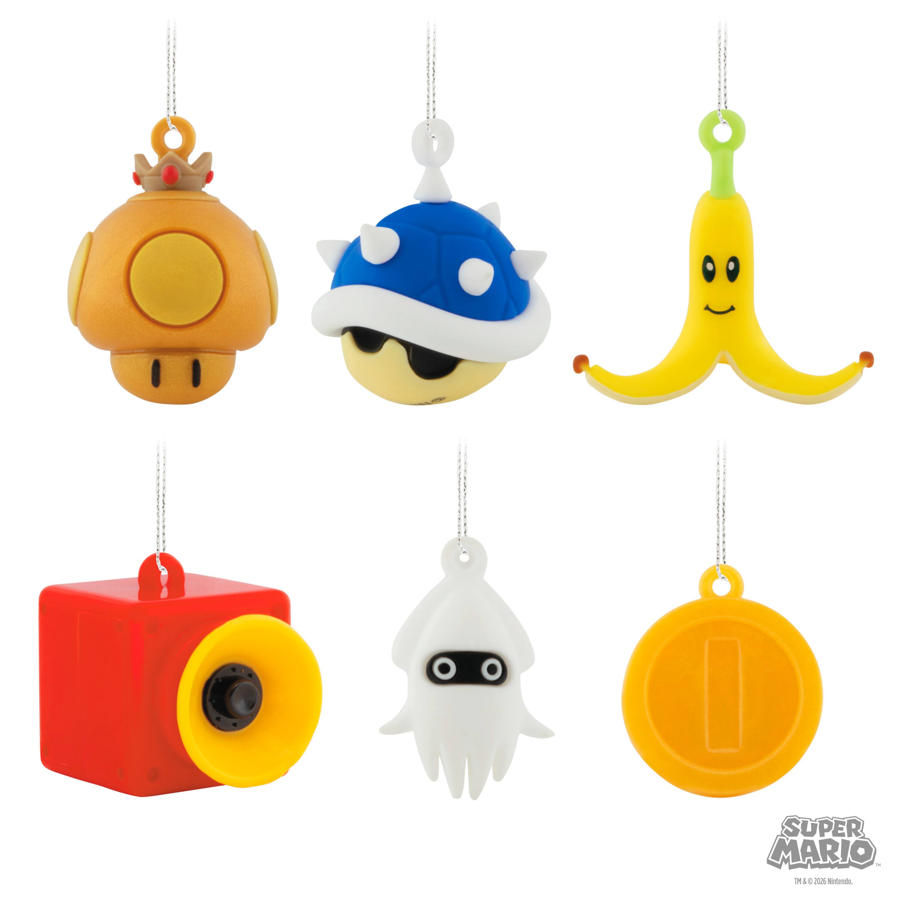 Hallmark Mario Kart™ Shatterproof Mini Ornament Set